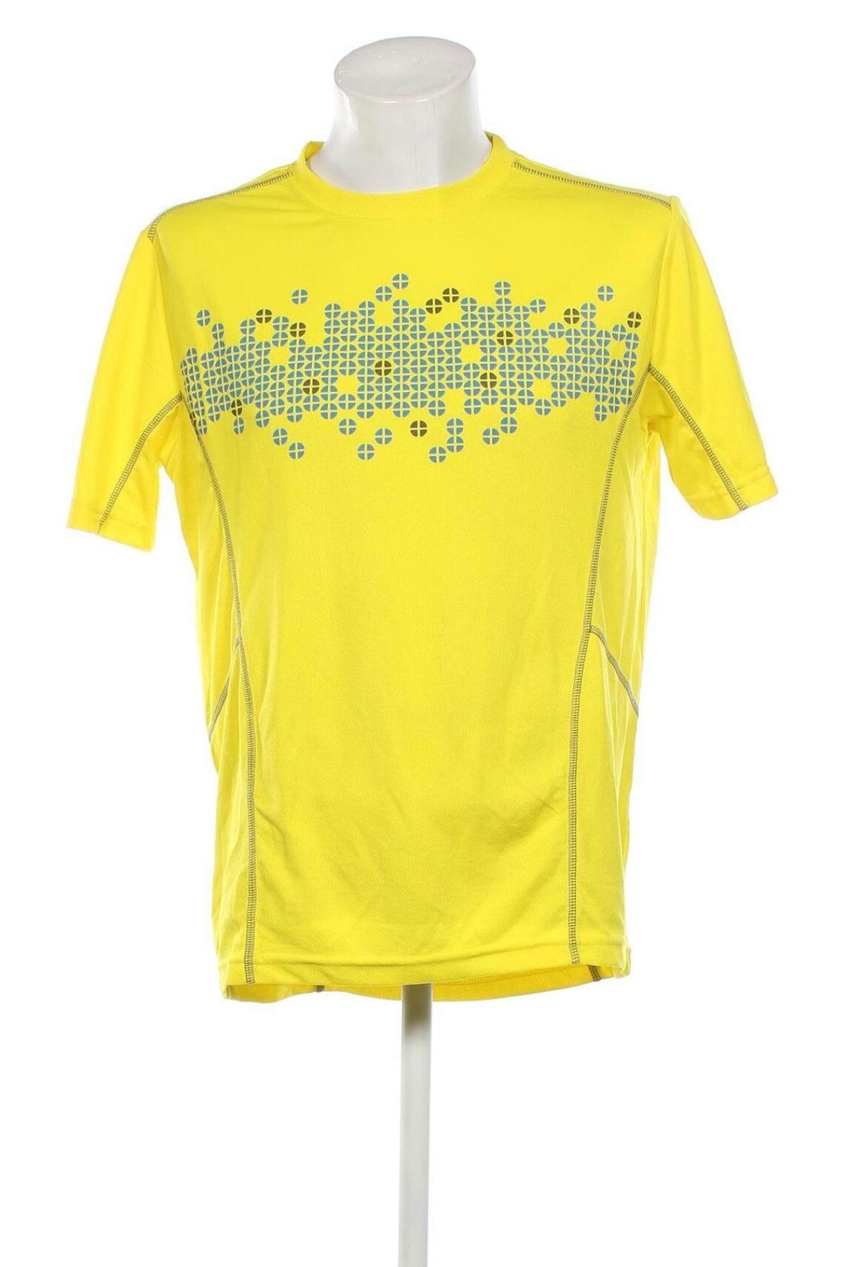 Ανδρικό t-shirt Crivit, Μέγεθος XL, Χρώμα Κίτρινο, Τιμή 10,98 €