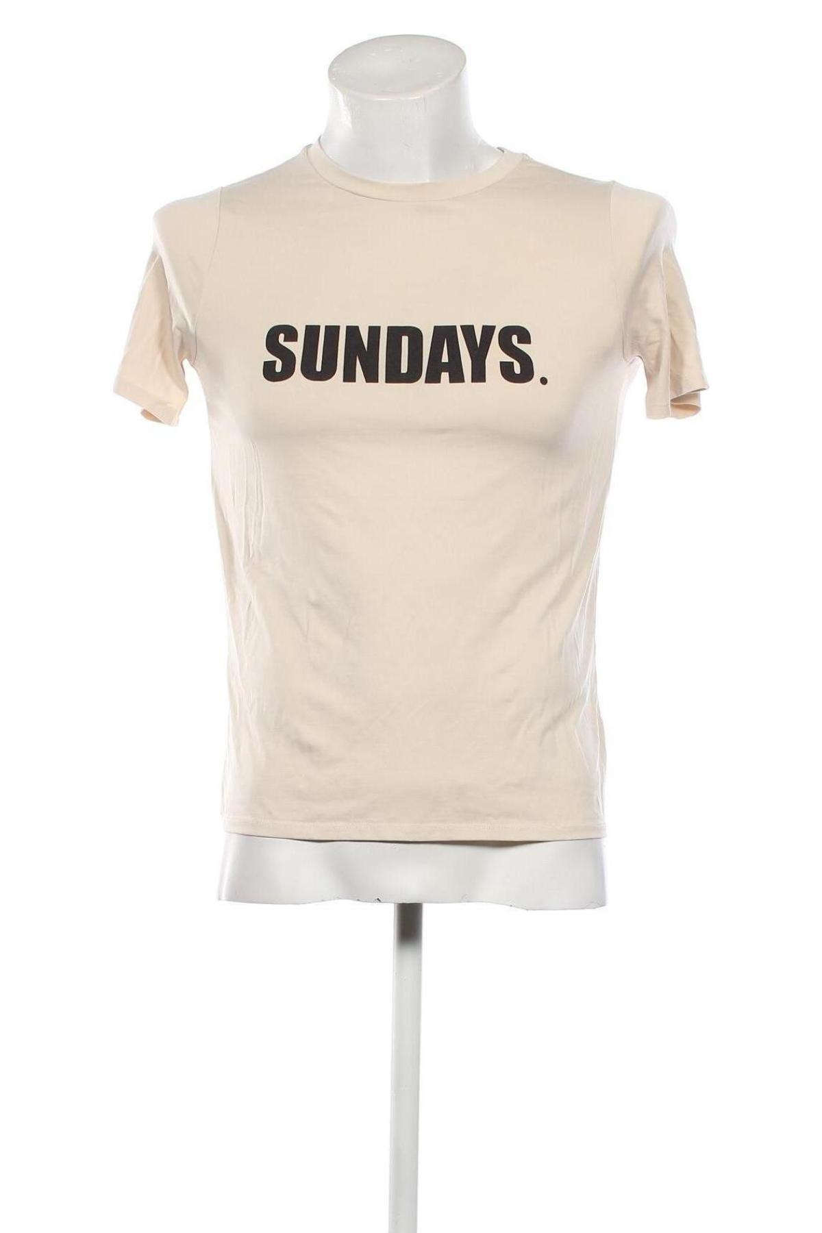 Ανδρικό t-shirt Cubus, Μέγεθος XS, Χρώμα  Μπέζ, Τιμή 7,42 €