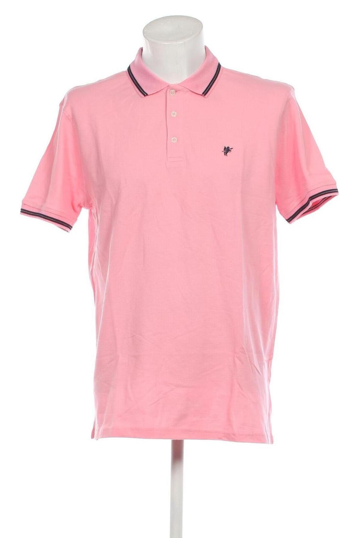 Ανδρικό t-shirt Denim Culture, Μέγεθος XL, Χρώμα Ρόζ , Τιμή 14,95 €