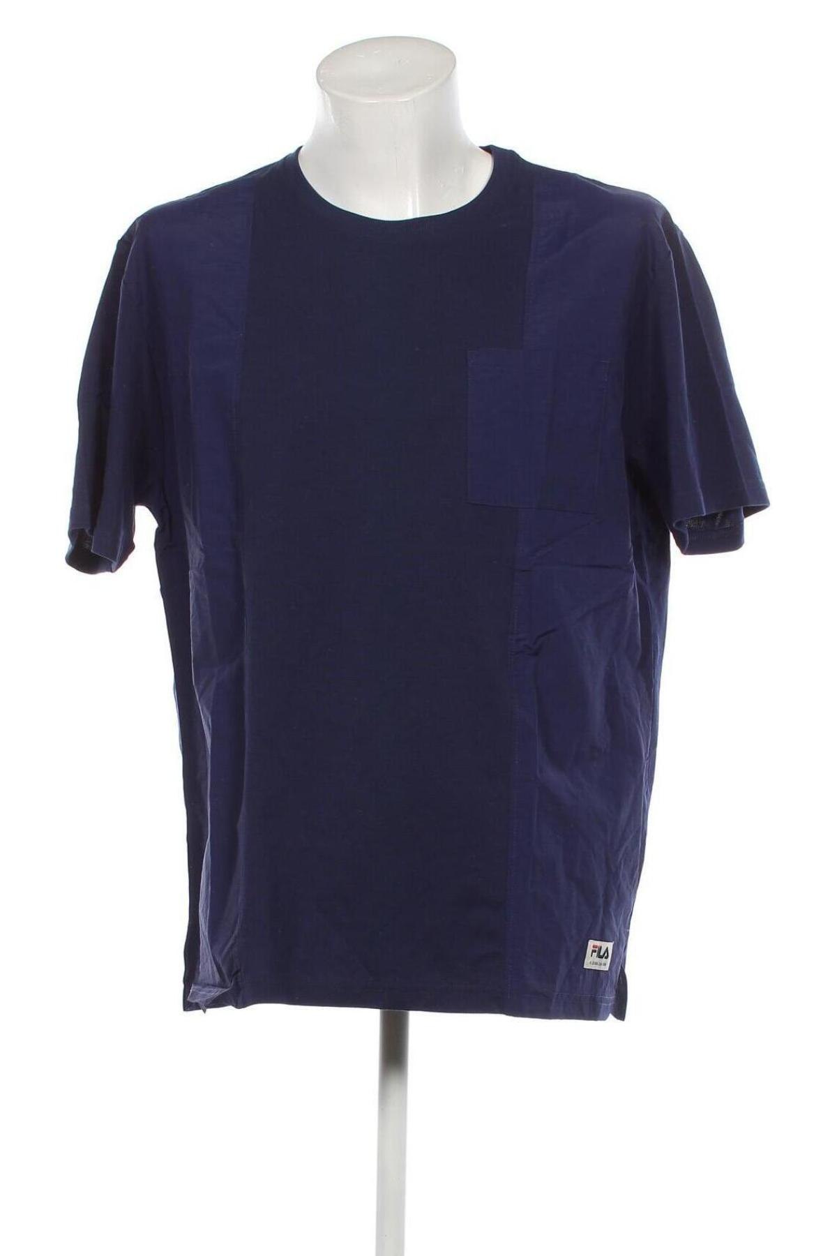 Ανδρικό t-shirt FILA, Μέγεθος XXL, Χρώμα Μπλέ, Τιμή 23,62 €