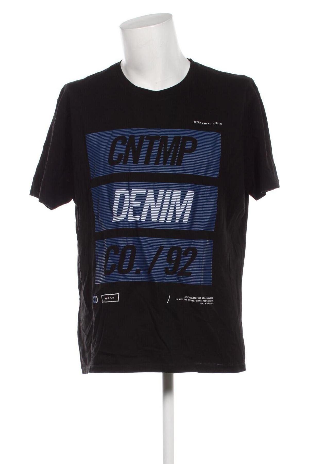 Ανδρικό t-shirt FSBN, Μέγεθος XXL, Χρώμα Μαύρο, Τιμή 7,42 €