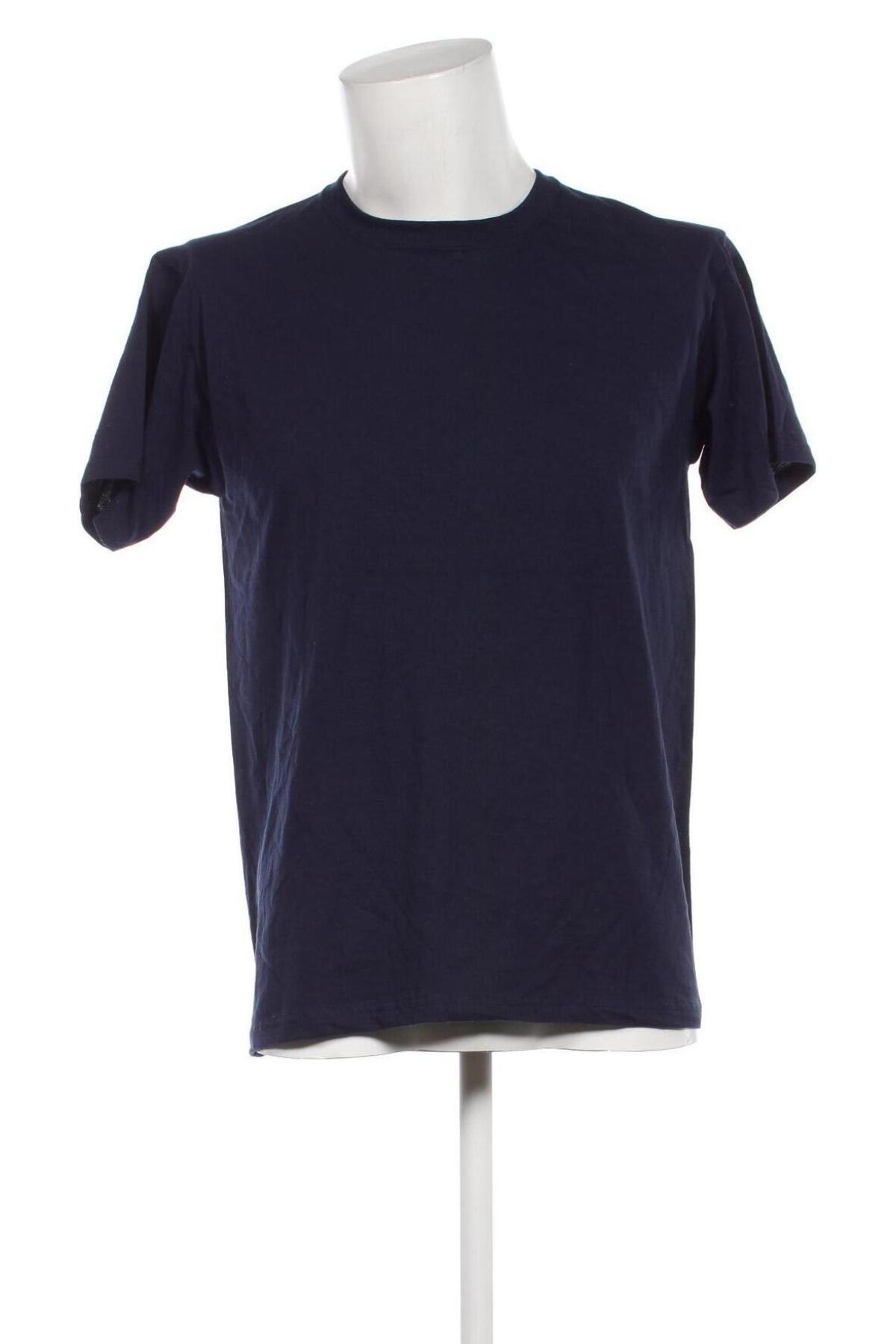 Pánske tričko  Fruit Of The Loom, Veľkosť M, Farba Modrá, Cena  7,37 €