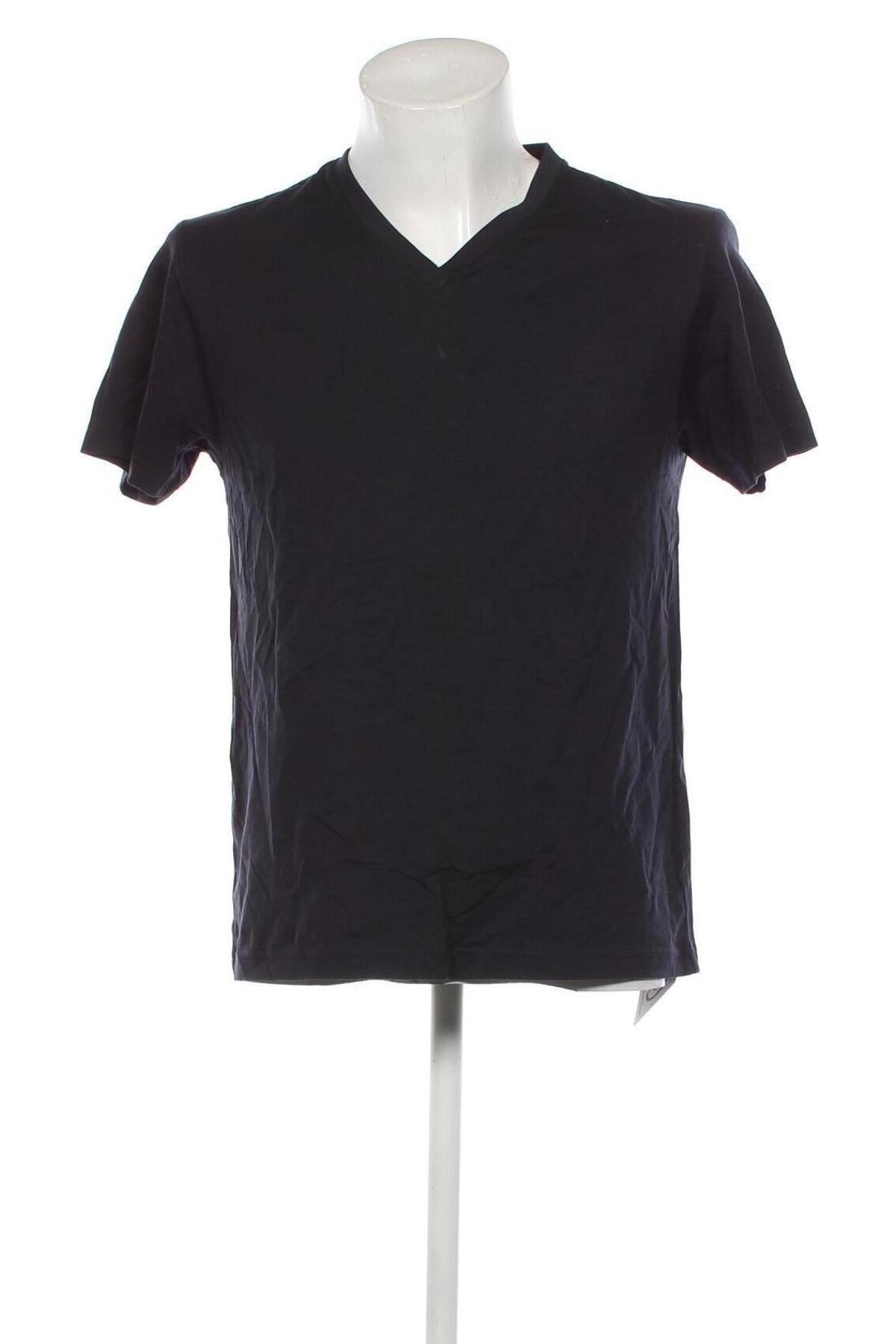 Мъжка тениска Giordano, Размер M, Цвят Син, Цена 21,00 лв.