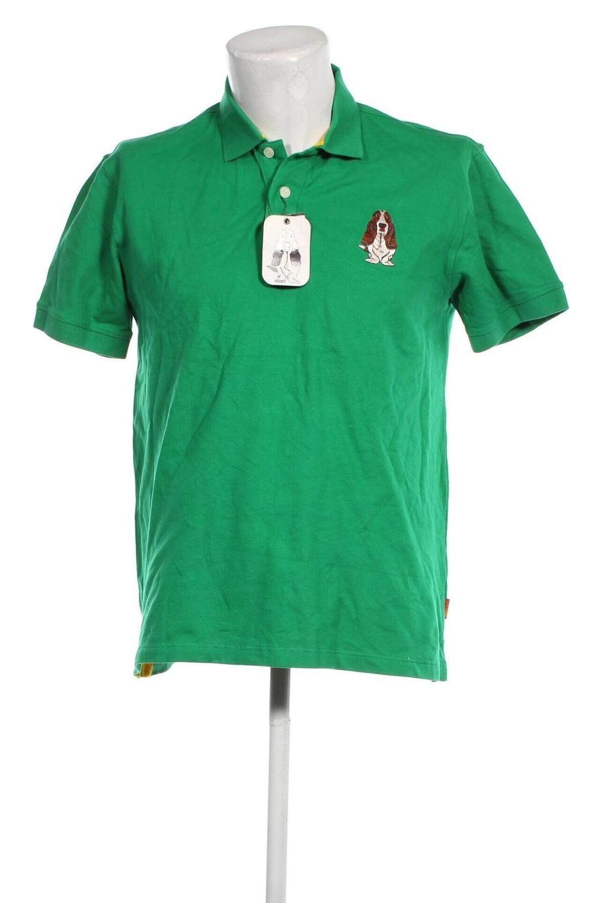 Ανδρικό t-shirt Hush Puppies, Μέγεθος XL, Χρώμα Πράσινο, Τιμή 17,94 €