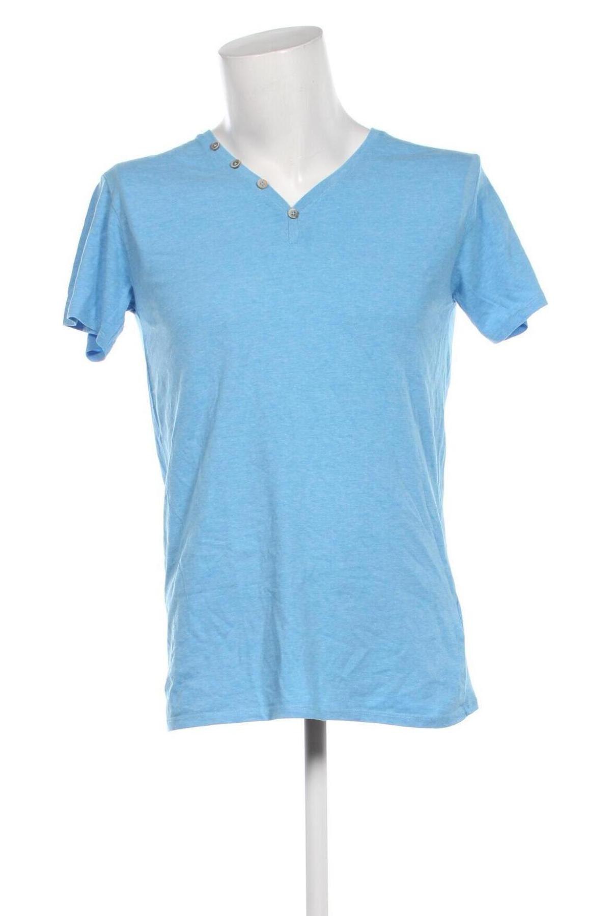 Ανδρικό t-shirt Jean Pascale, Μέγεθος M, Χρώμα Μπλέ, Τιμή 8,04 €