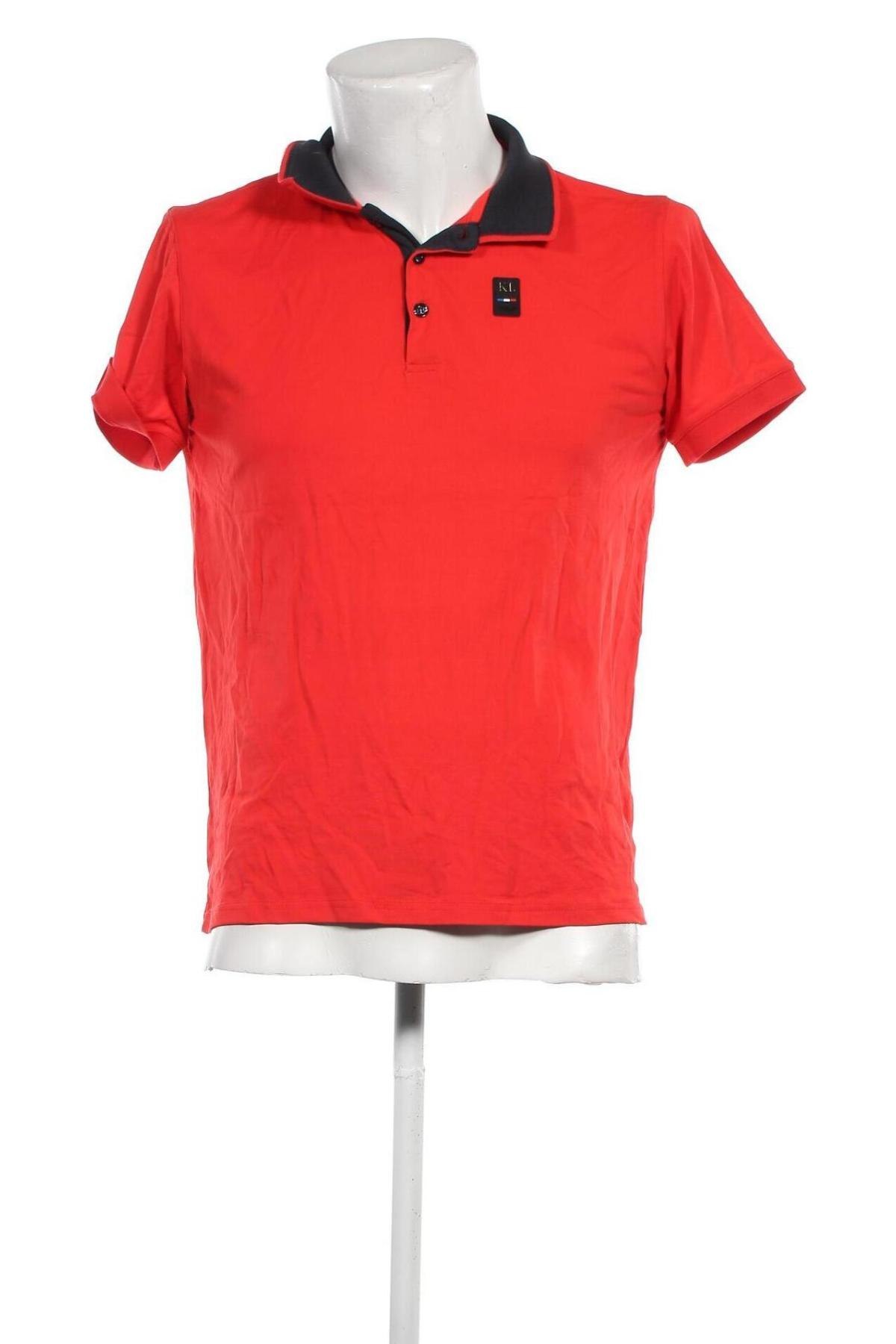 Herren T-Shirt Kingsland, Größe M, Farbe Rot, Preis 16,01 €