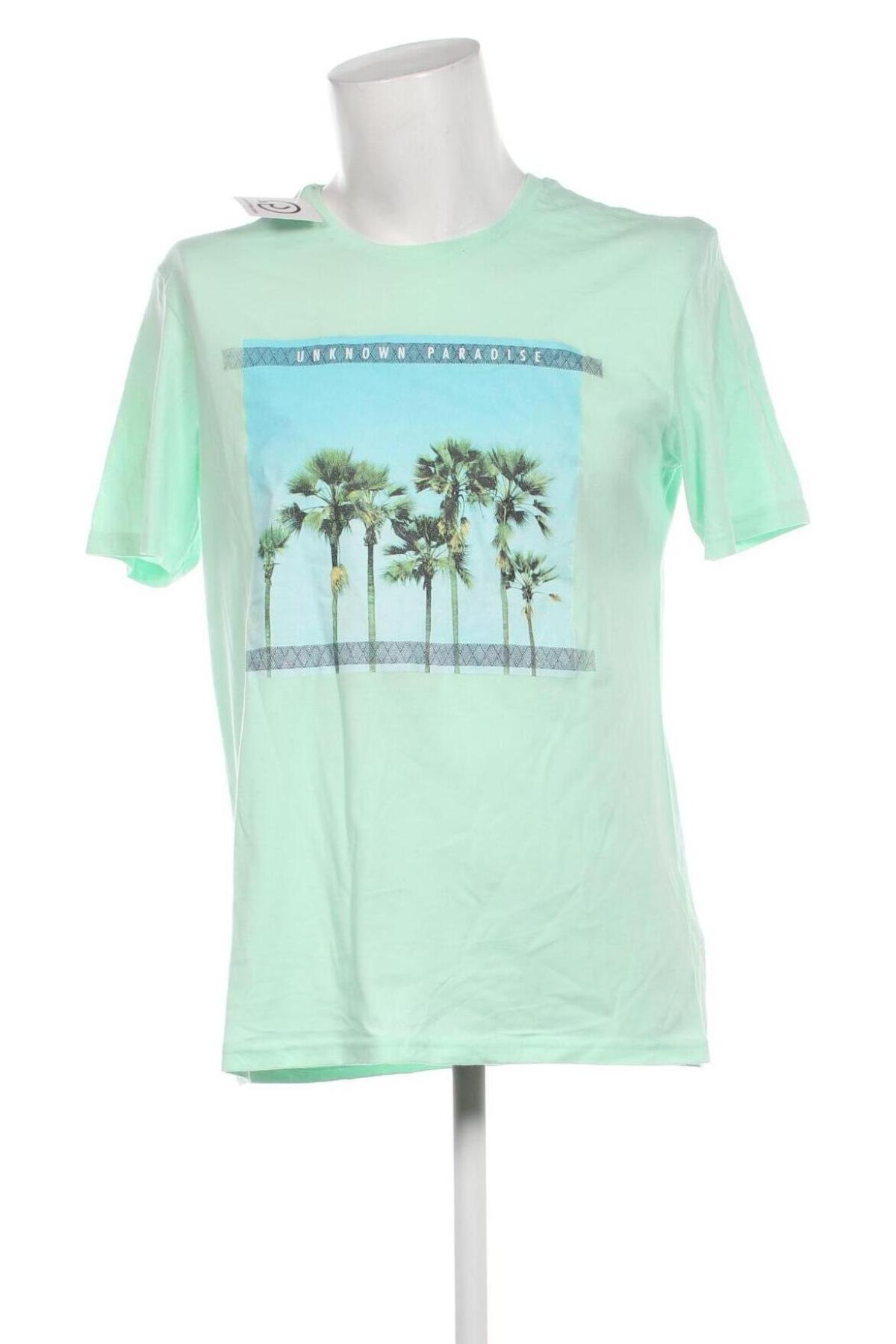 Ανδρικό t-shirt LFT, Μέγεθος L, Χρώμα Πράσινο, Τιμή 8,04 €