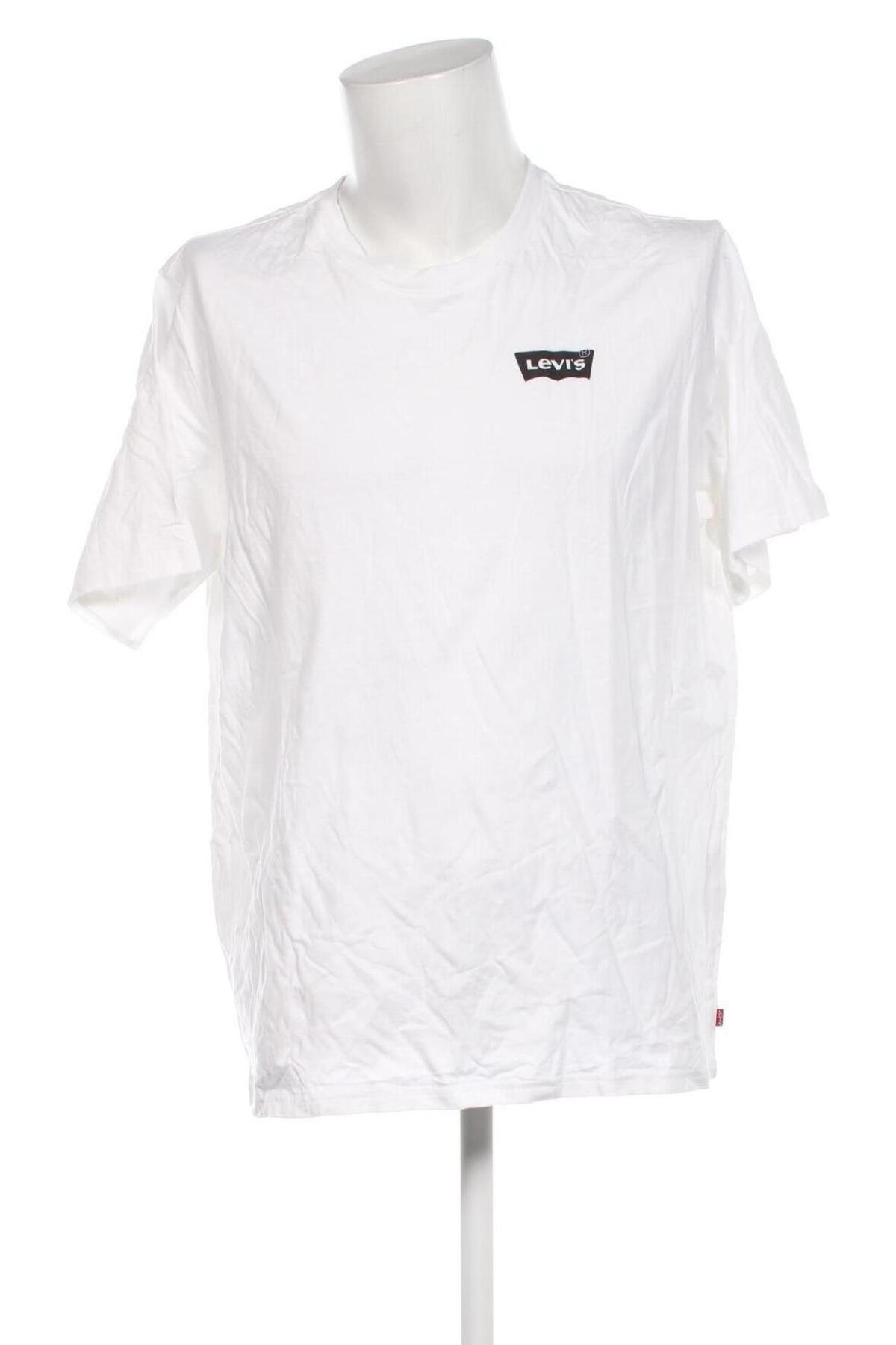 Herren T-Shirt Levi's, Größe XL, Farbe Weiß, Preis 12,53 €