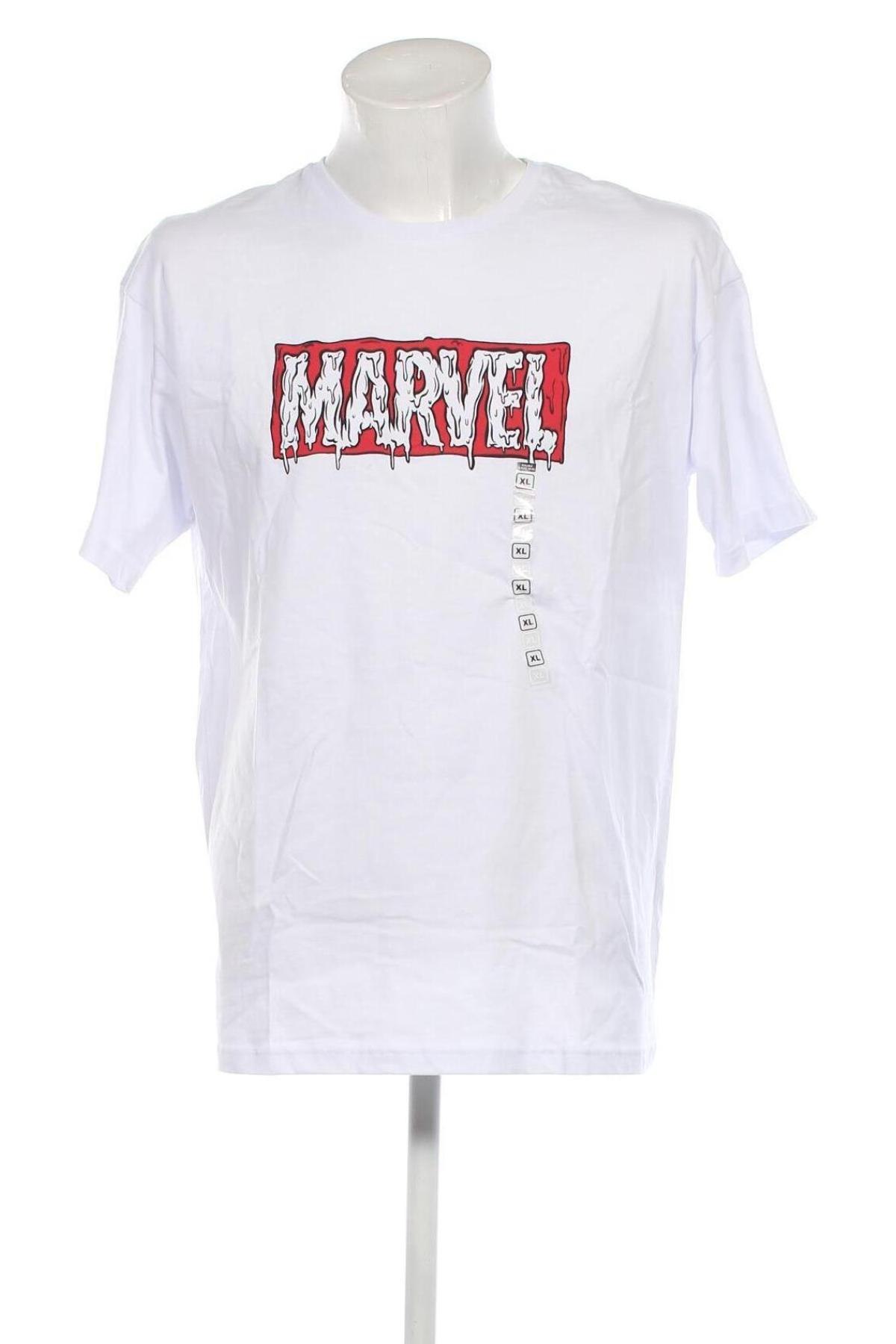 Tricou de bărbați Marvel, Mărime XL, Culoare Alb, Preț 95,39 Lei