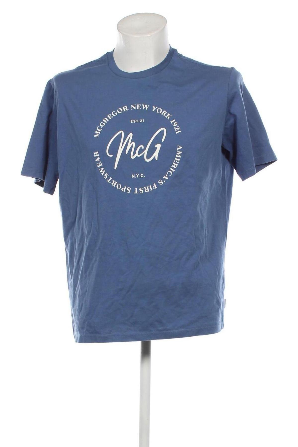 Herren T-Shirt Mc Gregor, Größe XL, Farbe Blau, Preis € 26,80