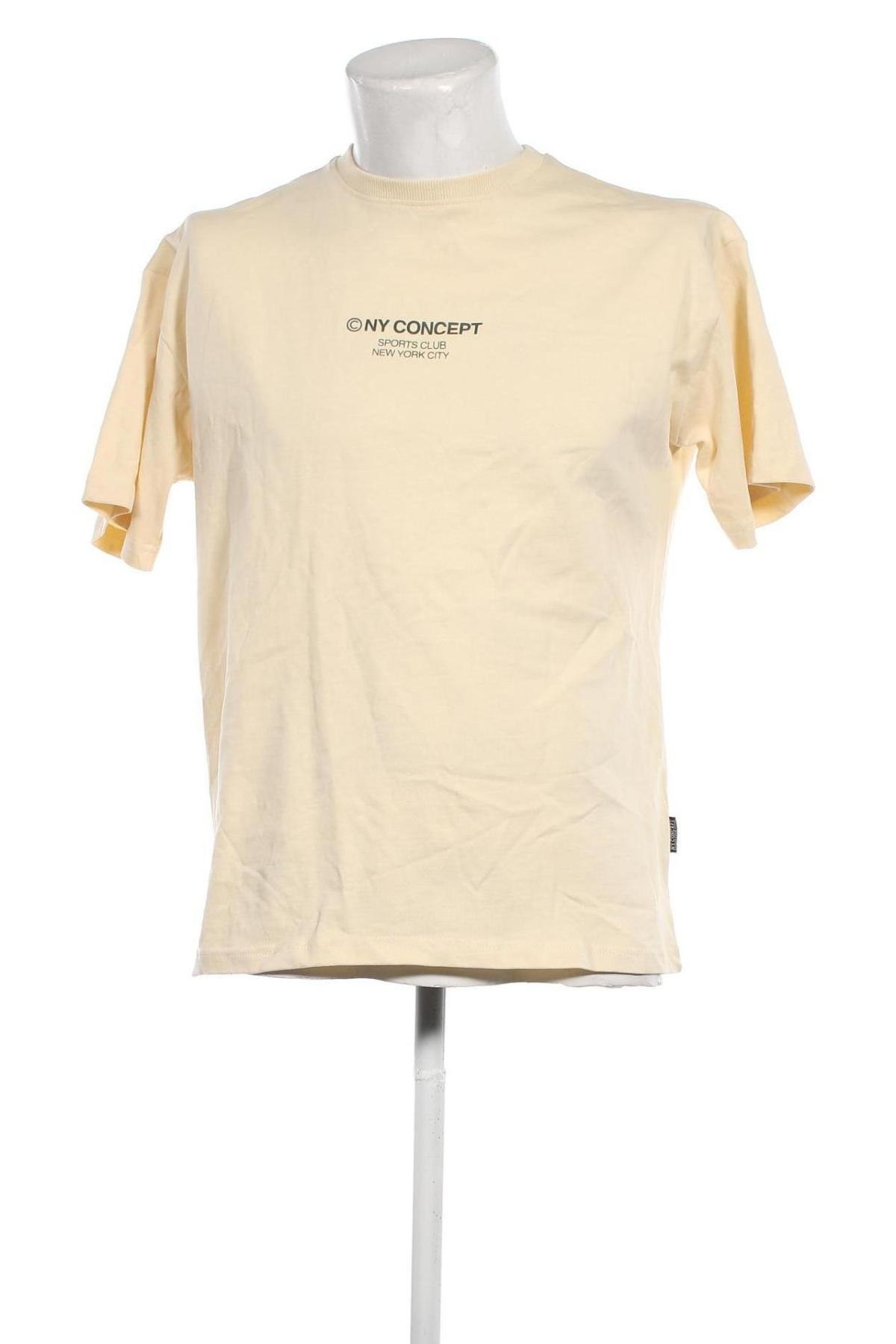 Pánské tričko  NY Concept, Velikost M, Barva Béžová, Cena  420,00 Kč