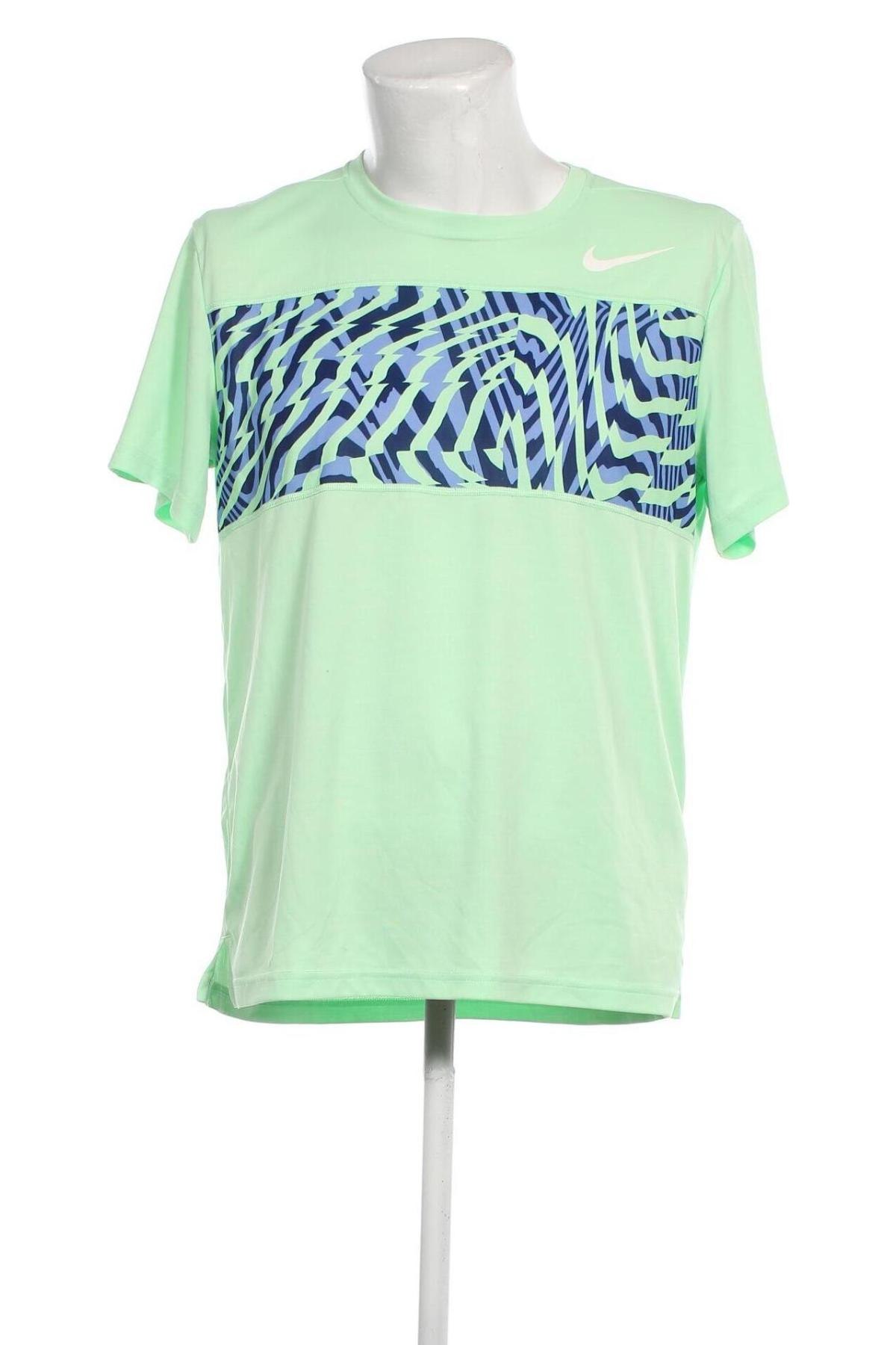 Męski T-shirt Nike, Rozmiar L, Kolor Zielony, Cena 63,97 zł