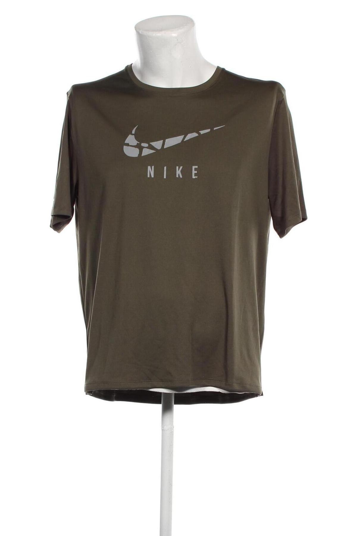 Męski T-shirt Nike, Rozmiar L, Kolor Zielony, Cena 63,97 zł