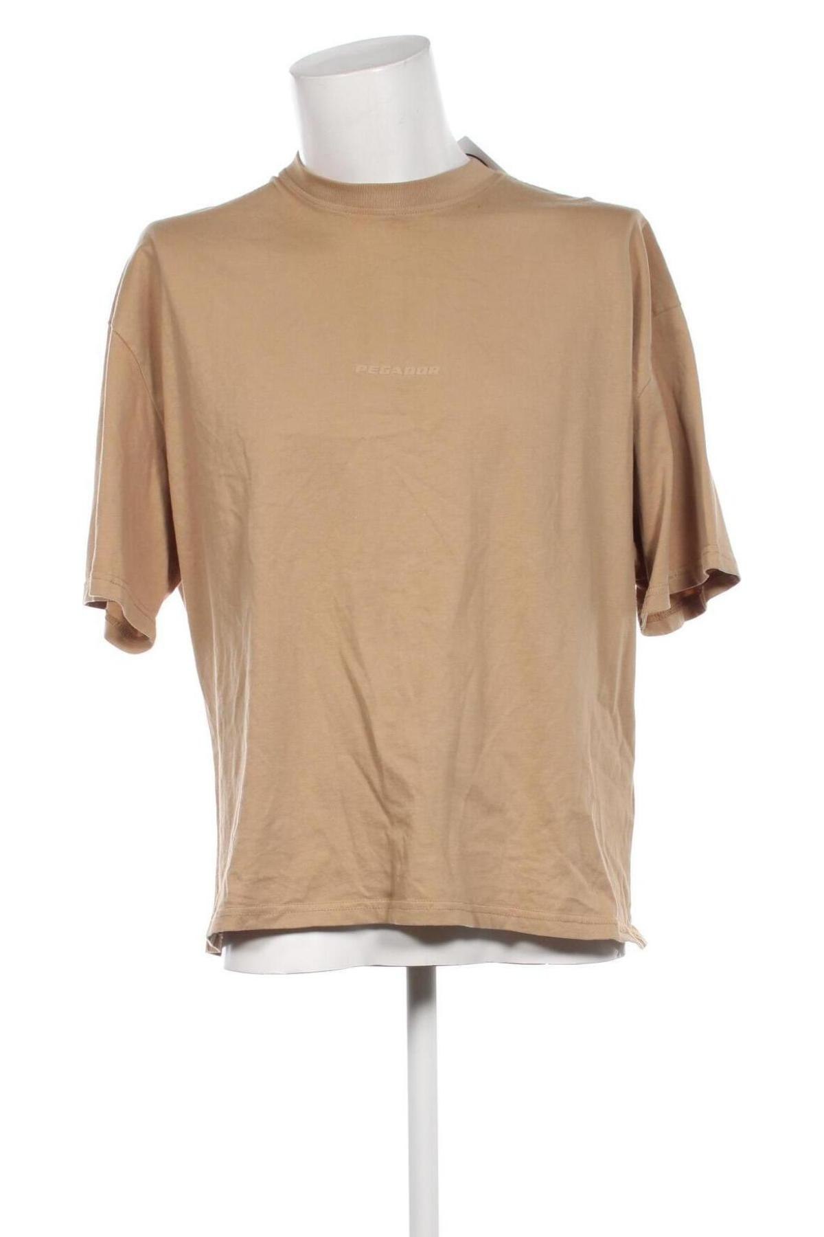 Tricou de bărbați Pegador, Mărime S, Culoare Bej, Preț 95,39 Lei