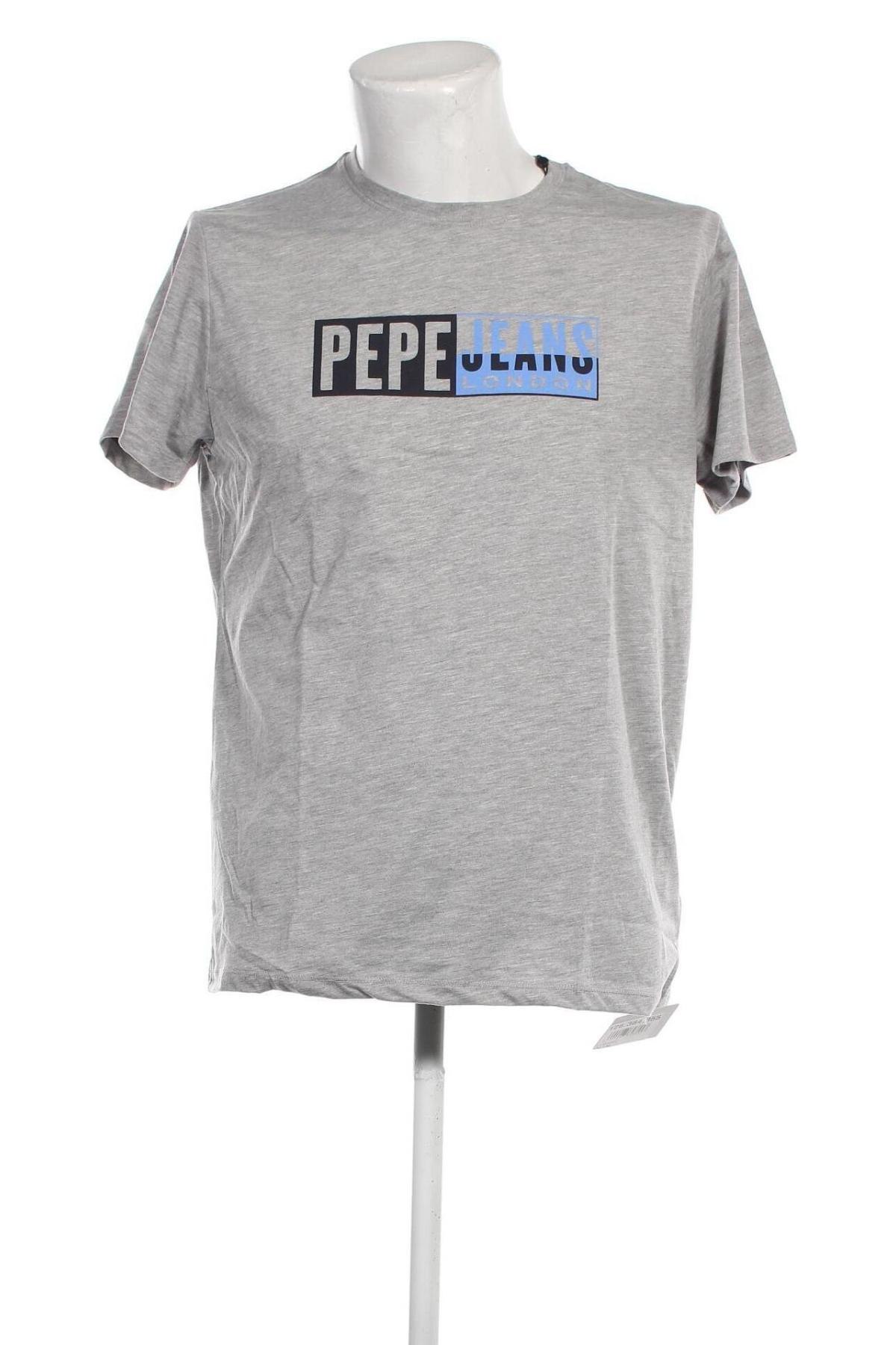 Męski T-shirt Pepe Jeans, Rozmiar L, Kolor Szary, Cena 138,60 zł