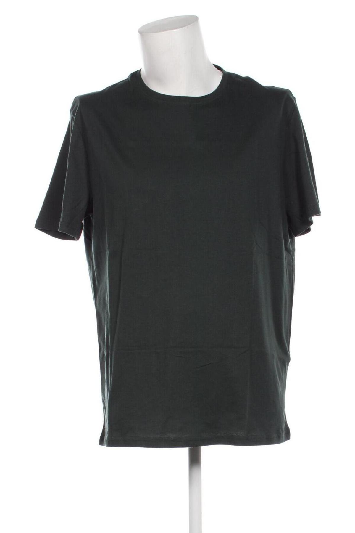 Ανδρικό t-shirt Pier One, Μέγεθος XXL, Χρώμα Πράσινο, Τιμή 10,82 €