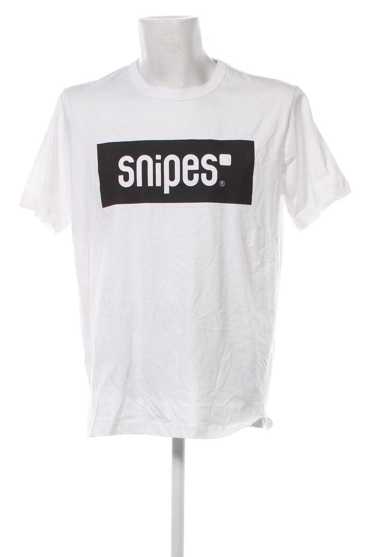 Мъжка тениска Snipes, Размер XL, Цвят Бял, Цена 29,00 лв.