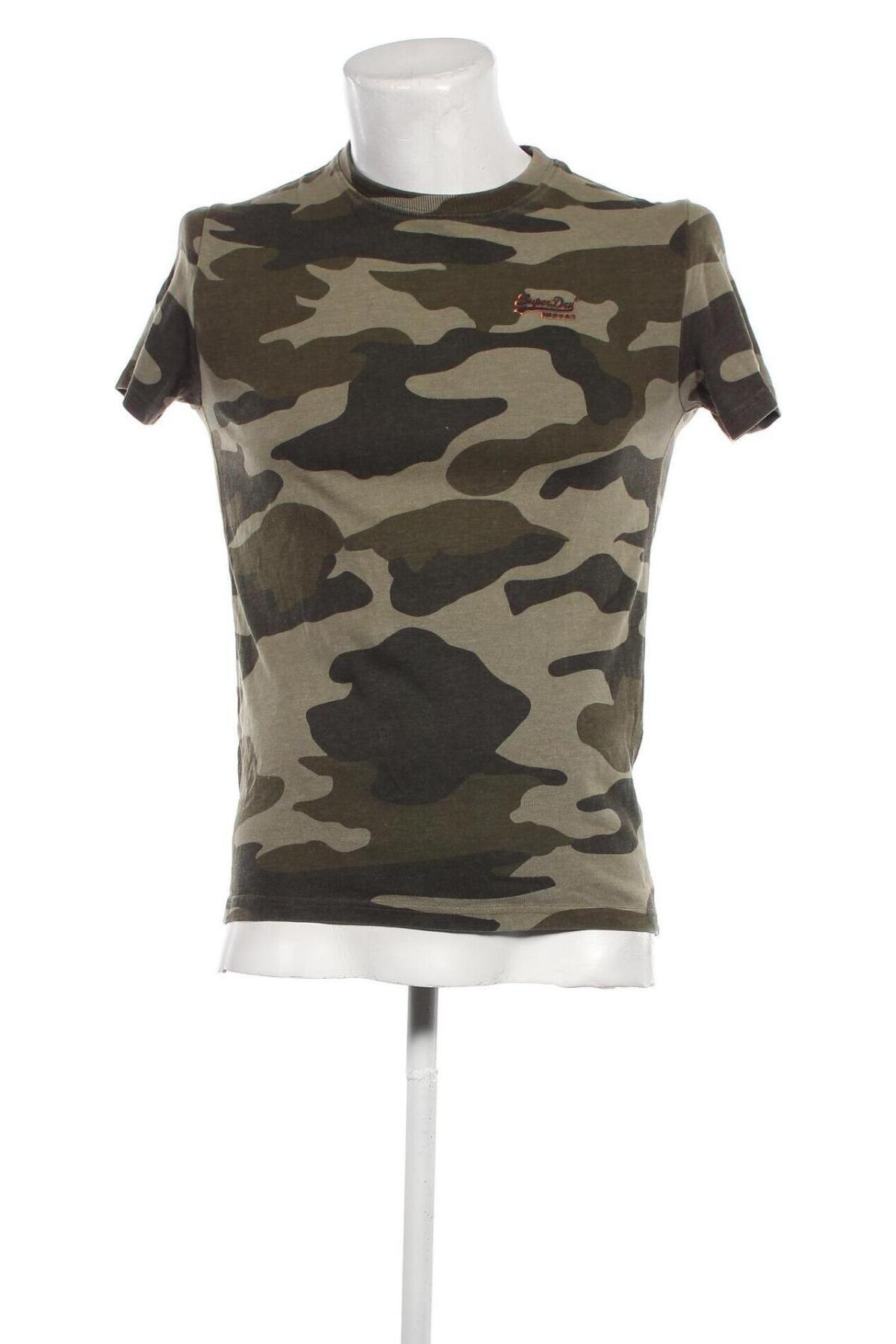 Ανδρικό t-shirt Superdry, Μέγεθος S, Χρώμα Πράσινο, Τιμή 8,04 €