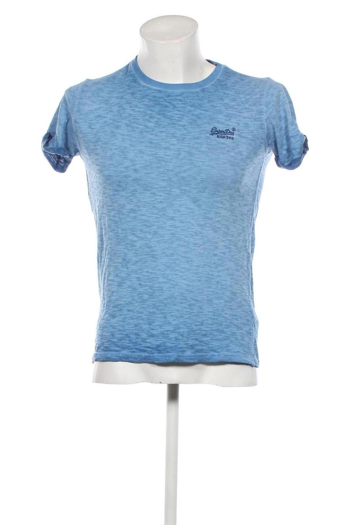 Ανδρικό t-shirt Superdry, Μέγεθος XS, Χρώμα Μπλέ, Τιμή 8,04 €