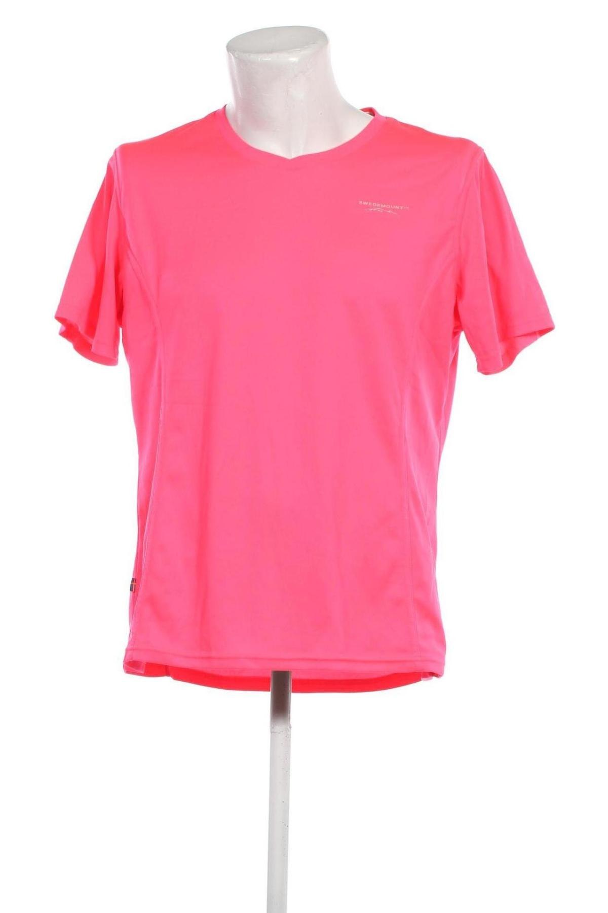 Herren T-Shirt Swedemount, Größe M, Farbe Rosa, Preis 6,96 €