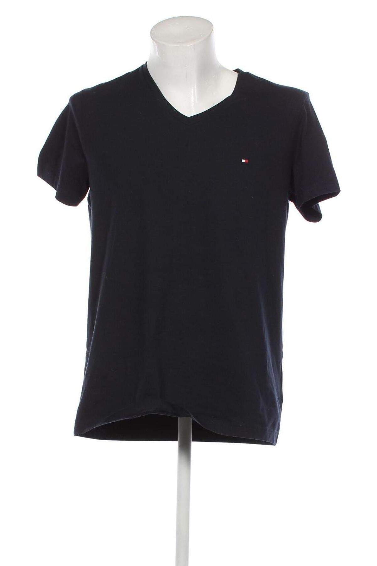 Мъжка тениска Tommy Hilfiger, Размер XL, Цвят Син, Цена 68,00 лв.