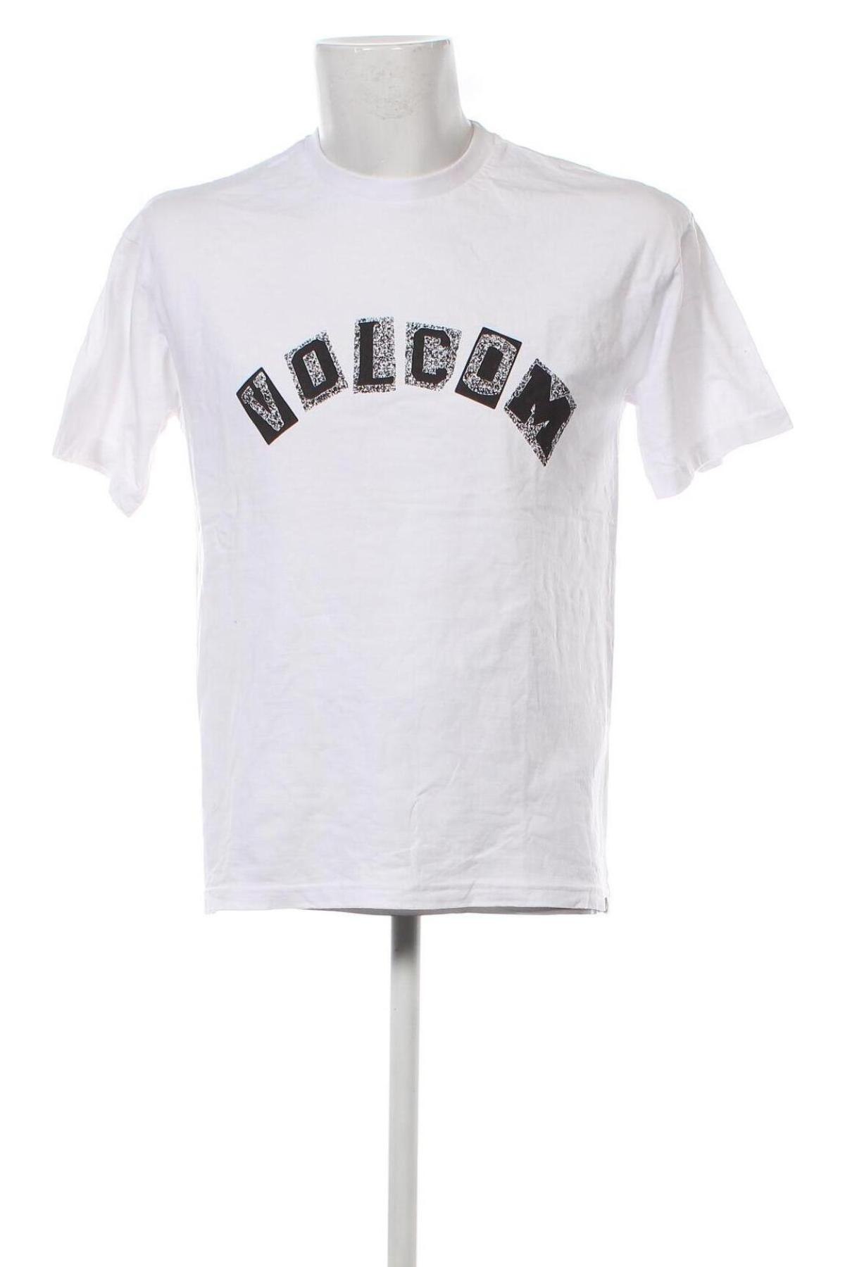 Męski T-shirt Volcom, Rozmiar S, Kolor Biały, Cena 57,57 zł