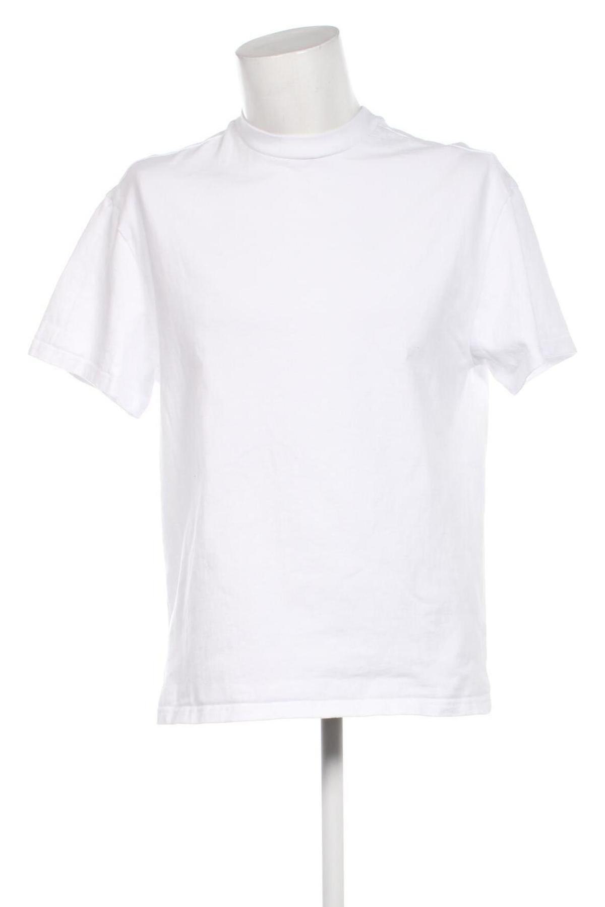 Męski T-shirt Weekday, Rozmiar S, Kolor Biały, Cena 74,63 zł