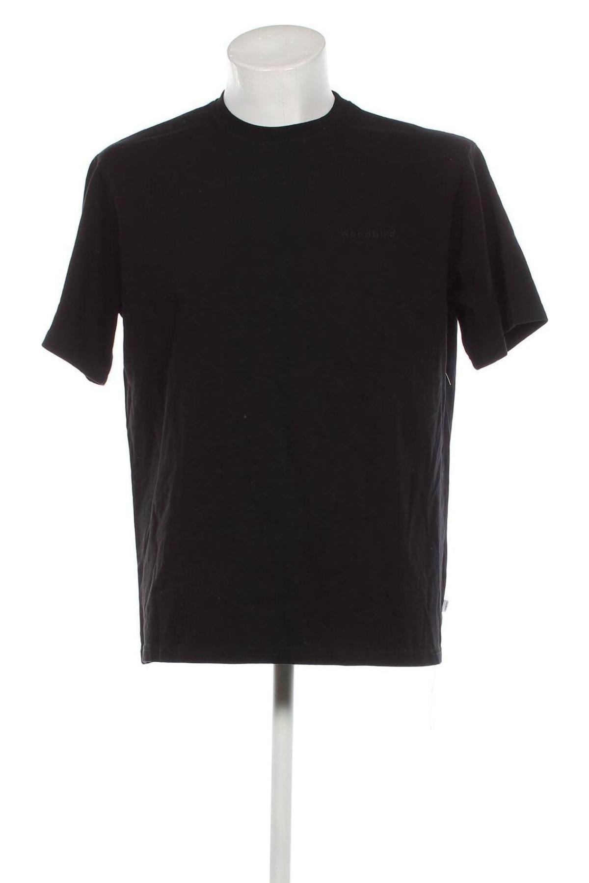 Herren T-Shirt Woodbird, Größe M, Farbe Schwarz, Preis 19,59 €