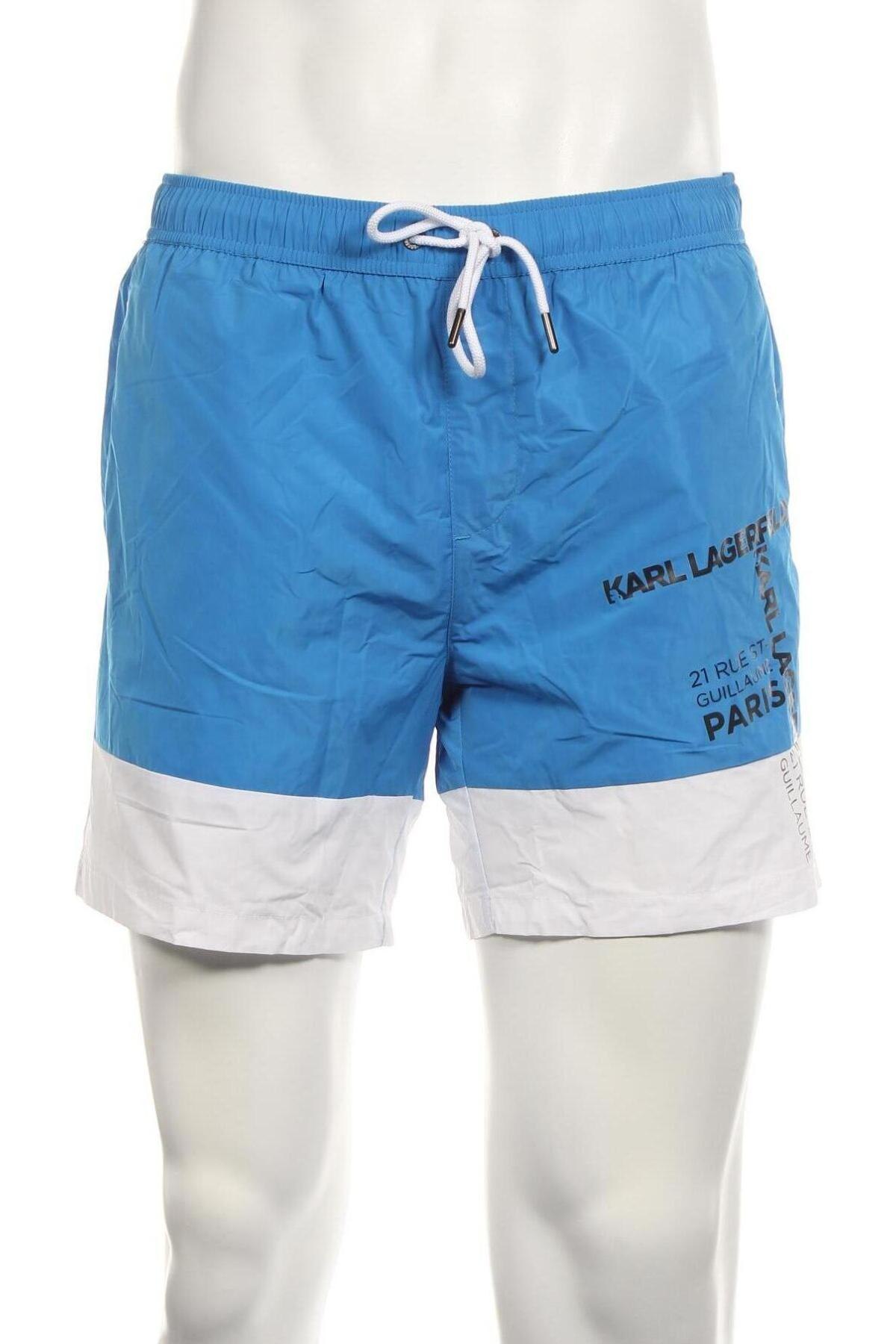 Ανδρικά μαγιό Karl Lagerfeld, Μέγεθος XL, Χρώμα Μπλέ, Τιμή 109,54 €