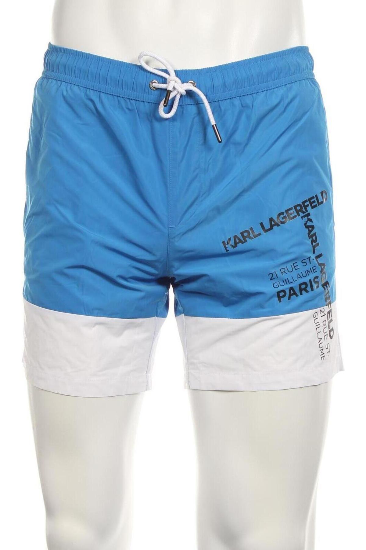 Ανδρικά μαγιό Karl Lagerfeld, Μέγεθος M, Χρώμα Μπλέ, Τιμή 109,54 €