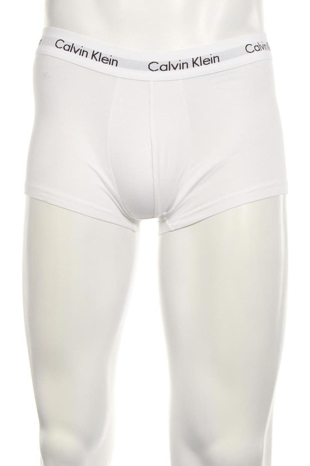 Boxershorts Calvin Klein, Größe S, Farbe Weiß, Preis 21,65 €