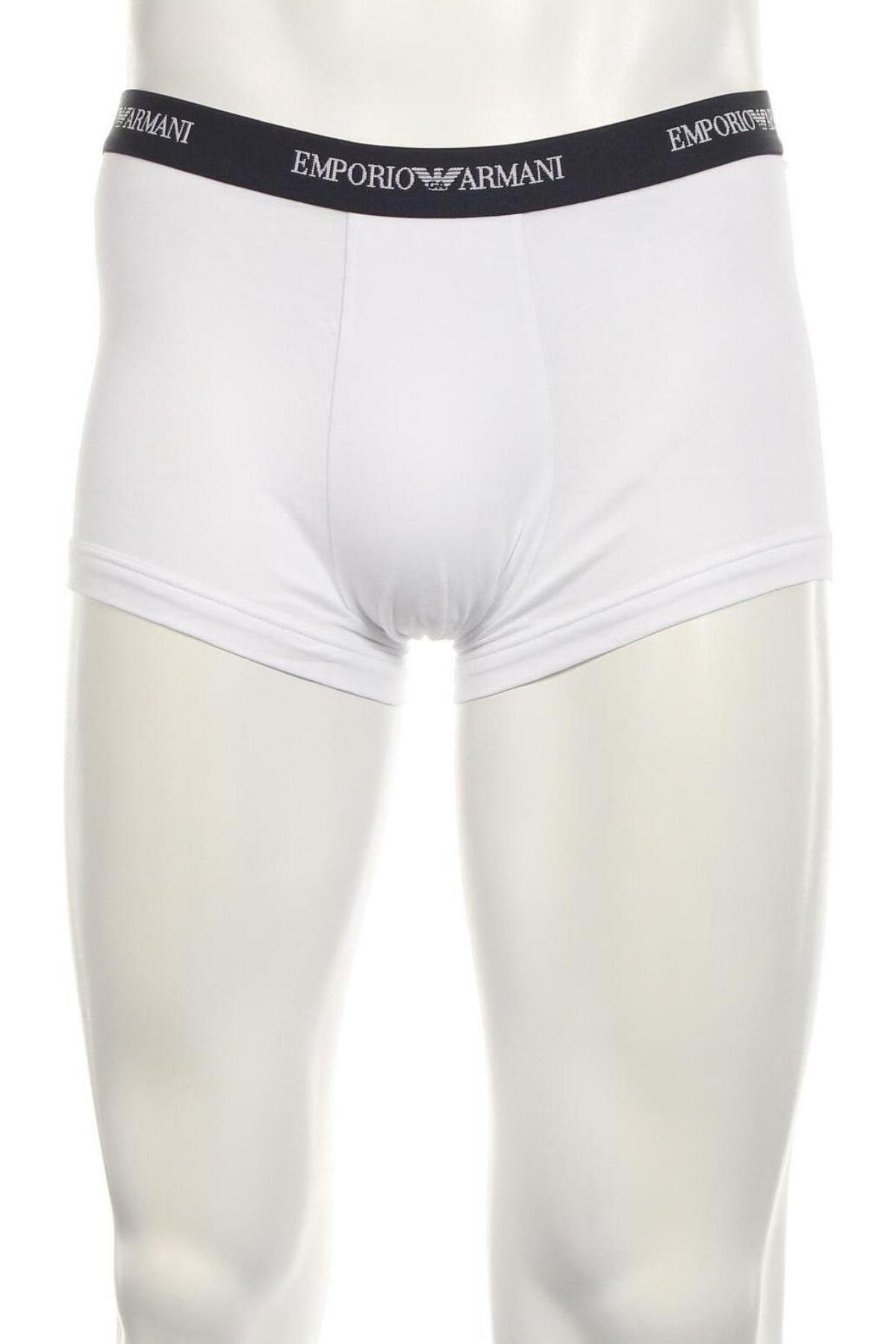 Мъжки боксерки Emporio Armani Underwear, Размер L, Цвят Бял, Цена 60,72 лв.