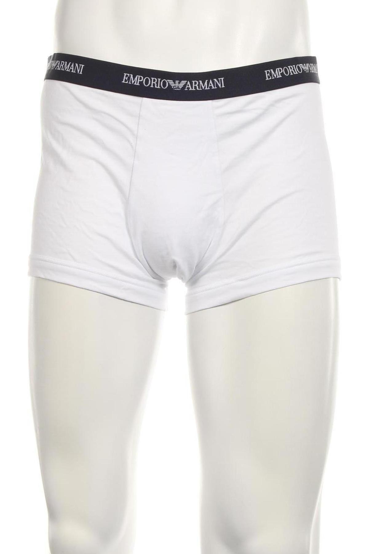 Мъжки боксерки Emporio Armani Underwear, Размер XXL, Цвят Бял, Цена 56,58 лв.