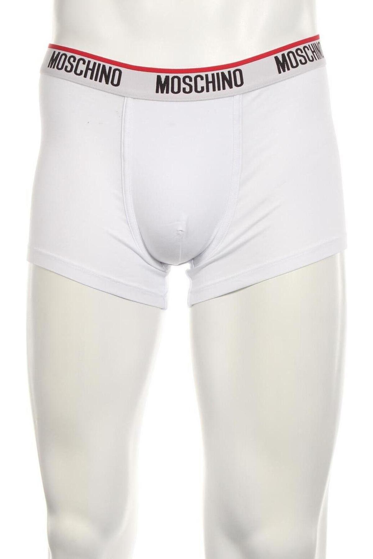 Boxershorts Moschino underwear, Größe L, Farbe Weiß, Preis 43,13 €