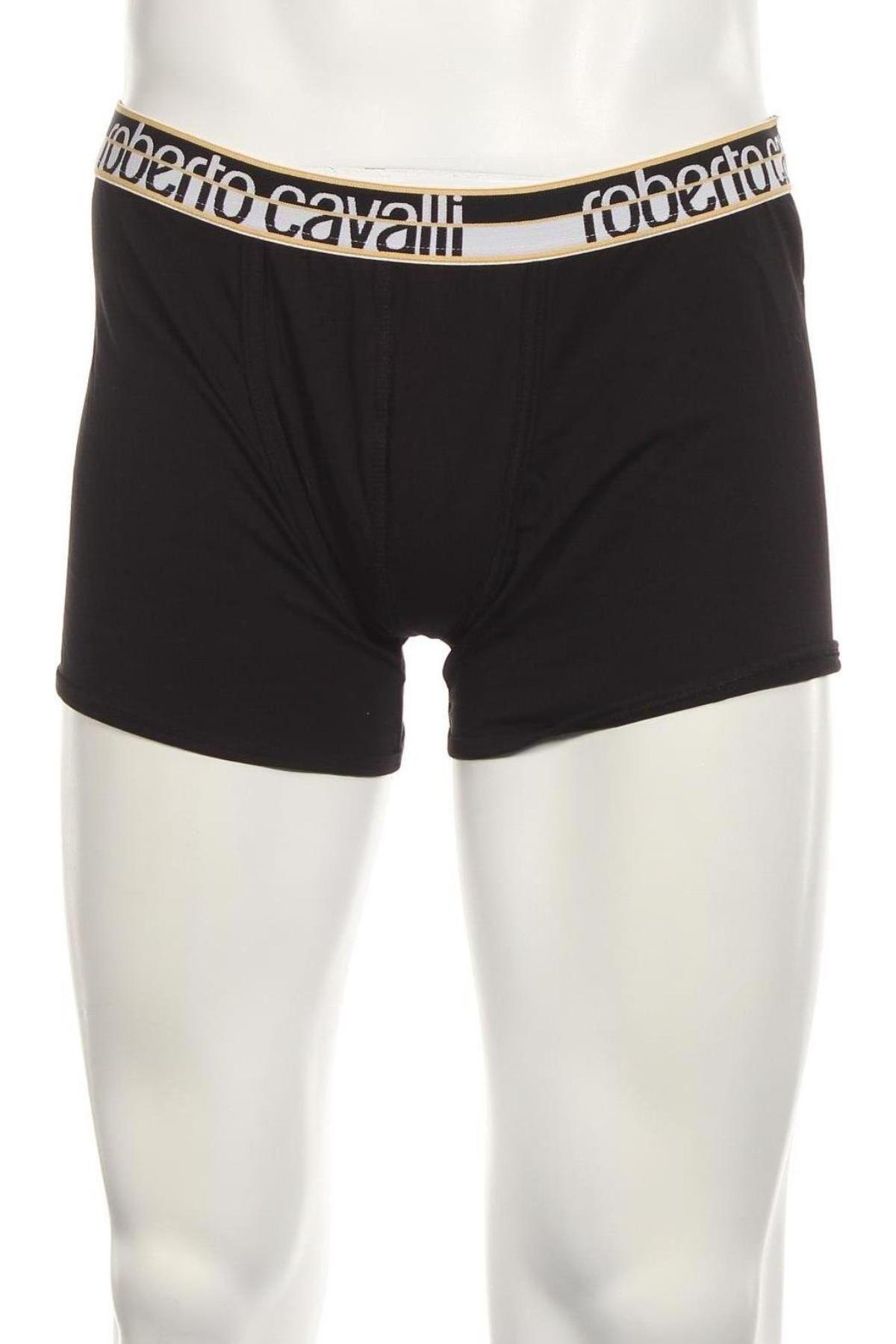 Мъжки боксерки Roberto Cavalli Underwear, Размер XXL, Цвят Черен, Цена 48,38 лв.