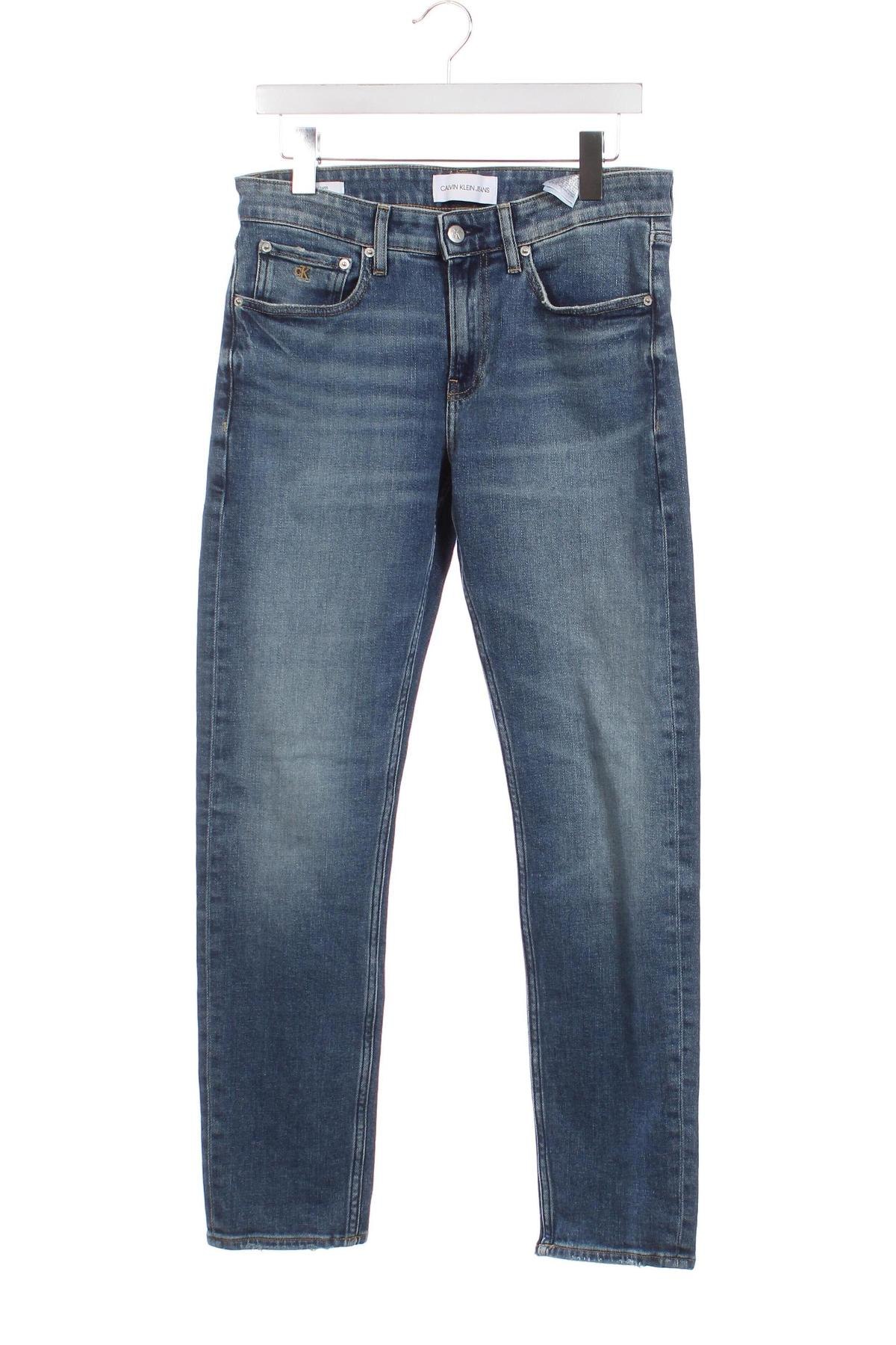 Damskie jeansy Calvin Klein Jeans, Rozmiar M, Kolor Niebieski, Cena 217,50 zł