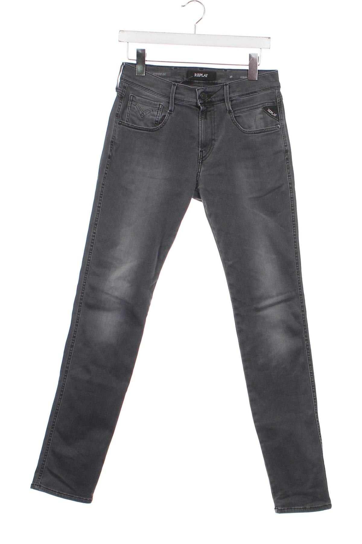 Herren Jeans Replay, Größe S, Farbe Grau, Preis 47,26 €