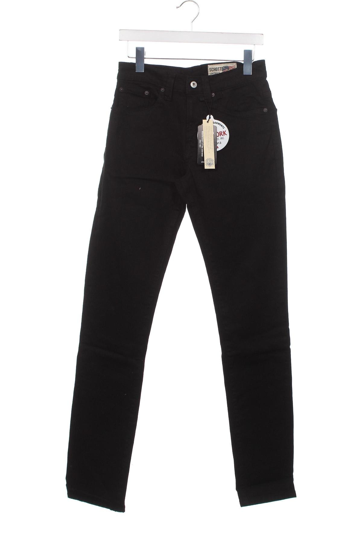 Pánské džíny  Schott, Velikost S, Barva Černá, Cena  941,00 Kč