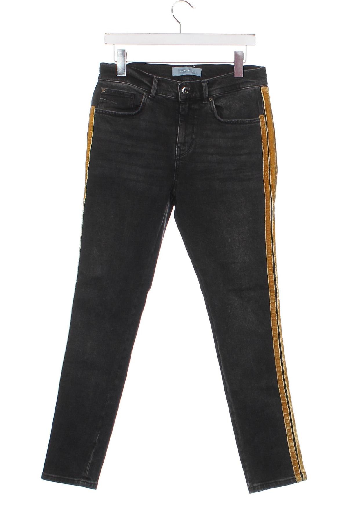 Мъжки дънки Zara Man, Размер S, Цвят Сив, Цена 8,40 лв.