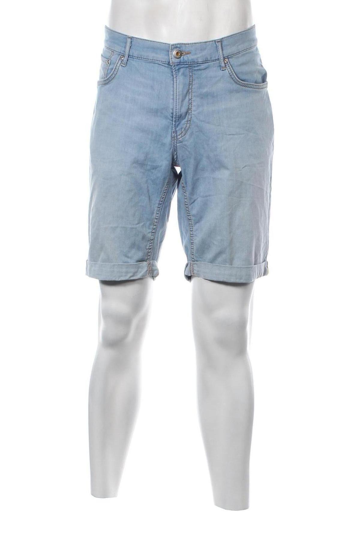 Мъжки къс панталон Brax, Размер L, Цвят Син, Цена 34,00 лв.
