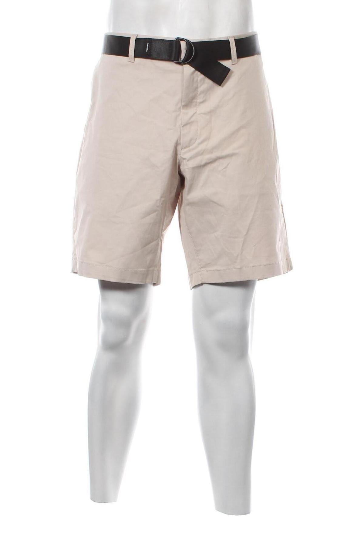Ανδρικό κοντό παντελόνι Calvin Klein, Μέγεθος XL, Χρώμα  Μπέζ, Τιμή 56,19 €