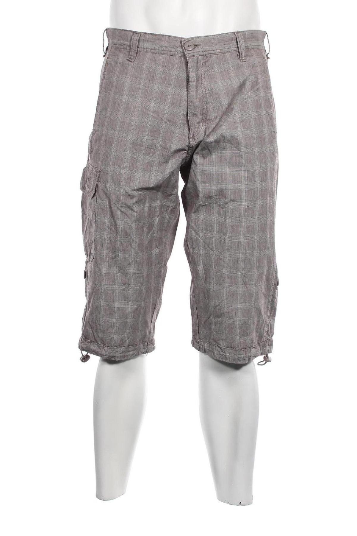 Ανδρικό κοντό παντελόνι Dressmann, Μέγεθος M, Χρώμα Γκρί, Τιμή 6,68 €