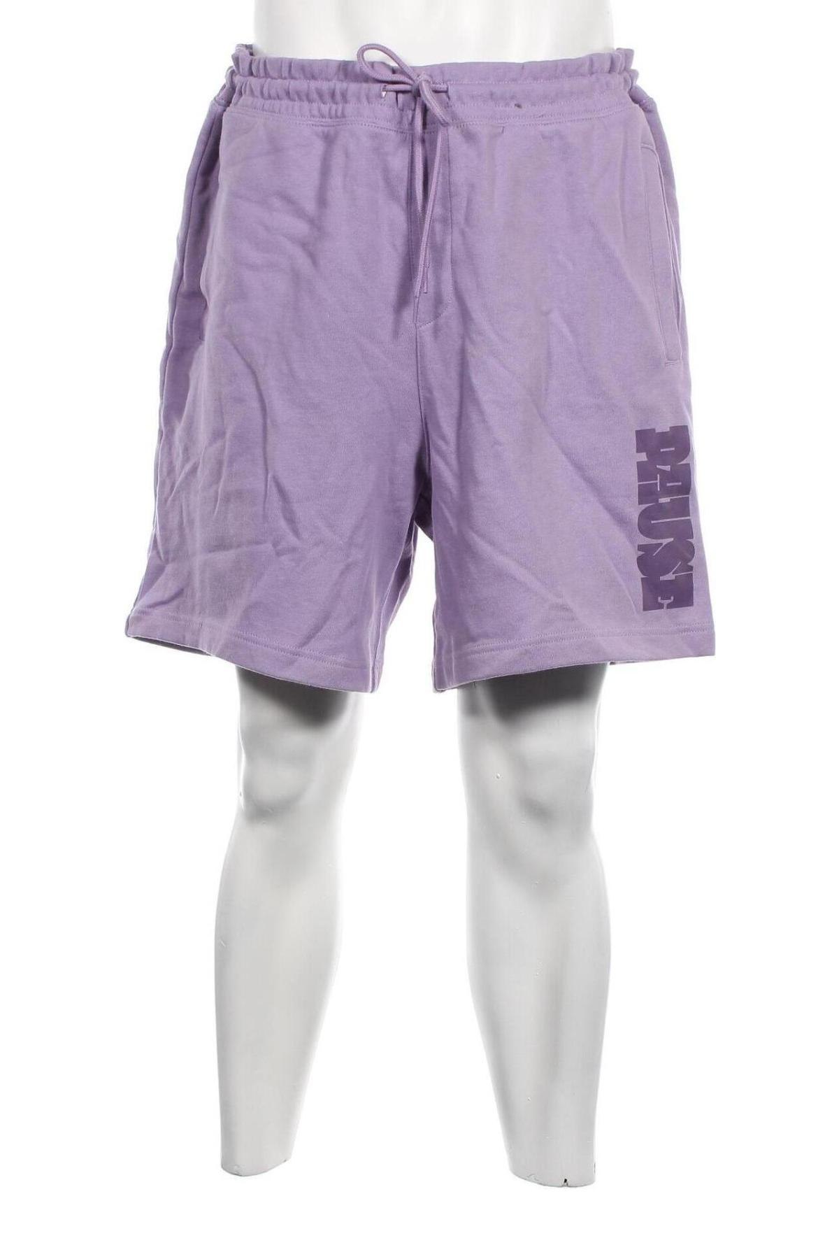 Мъжки къс панталон H&M, Размер XL, Цвят Лилав, Цена 25,00 лв.