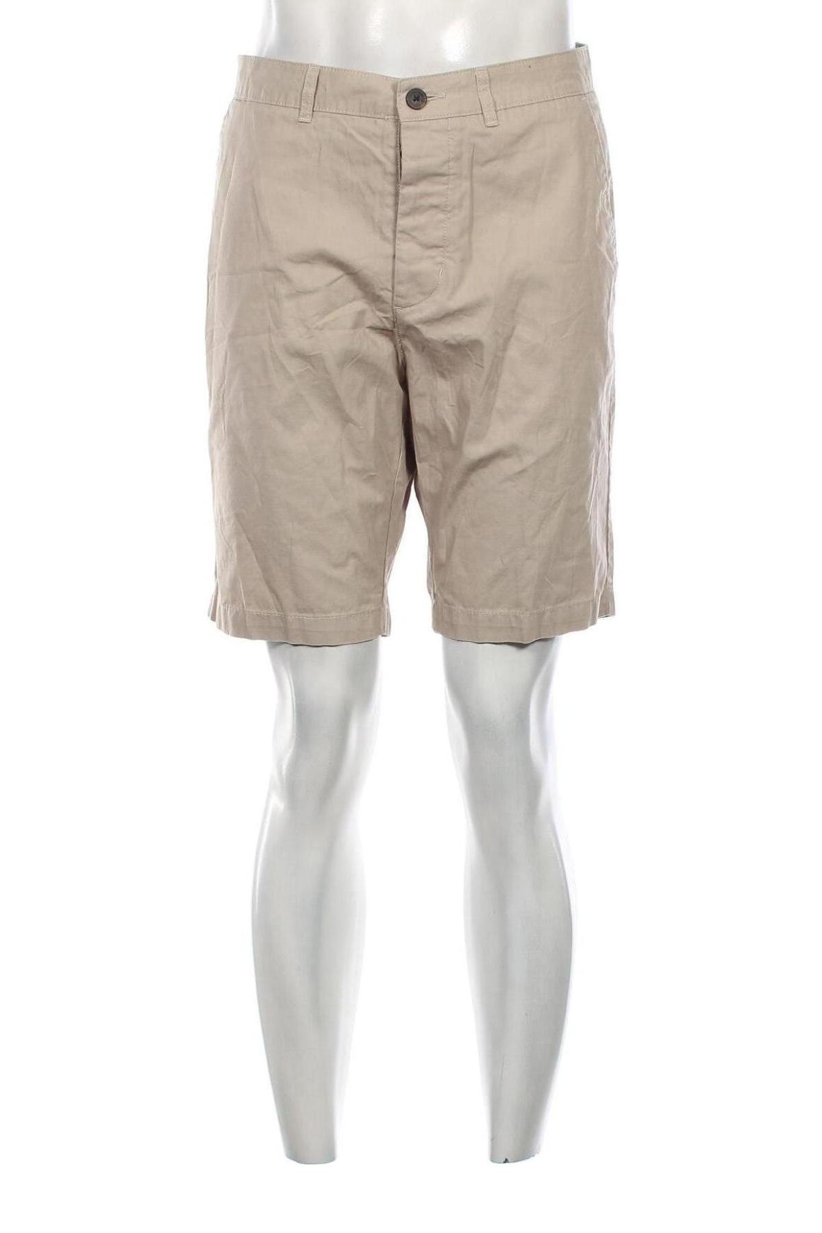 Мъжки къс панталон H&M Divided, Размер L, Цвят Бежов, Цена 19,75 лв.
