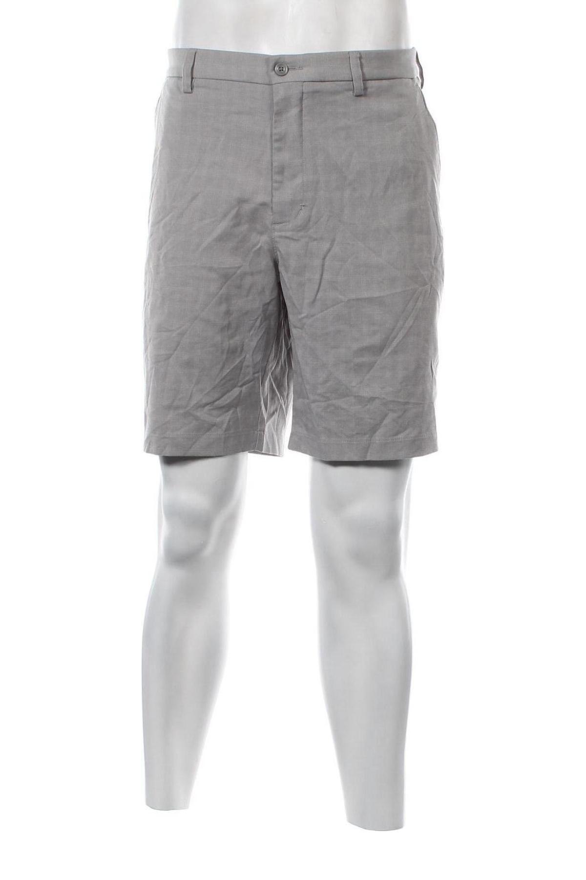 Ανδρικό κοντό παντελόνι Haggar, Μέγεθος XL, Χρώμα Γκρί, Τιμή 14,07 €