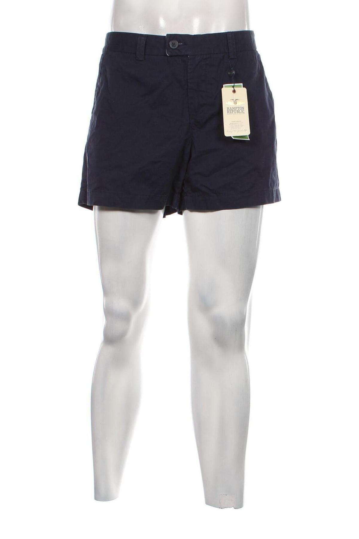 Мъжки къс панталон Hampton Republic, Размер L, Цвят Син, Цена 15,80 лв.