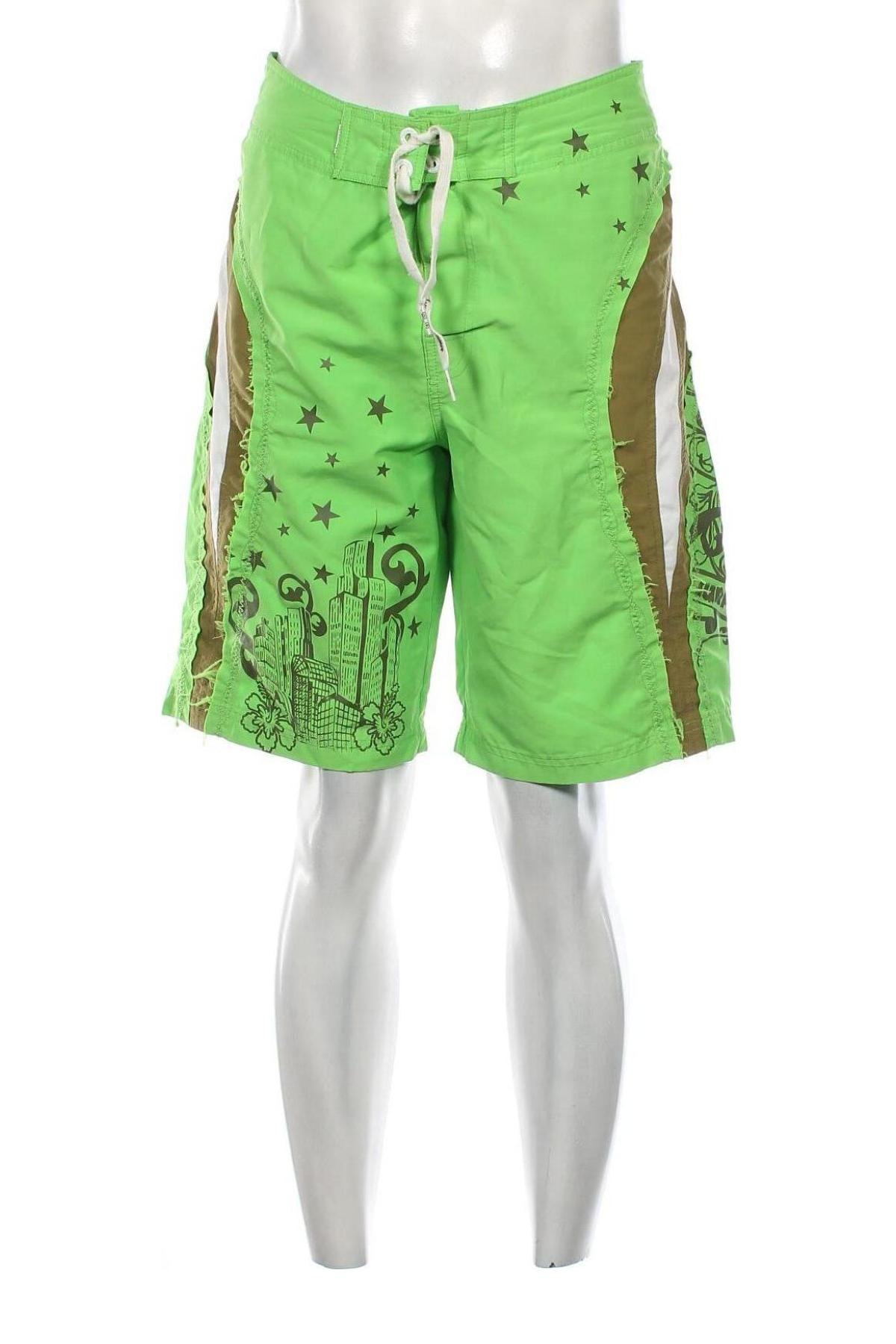 Мъжки къс панталон Plusminus by Chiemsee, Размер M, Цвят Зелен, Цена 18,00 лв.
