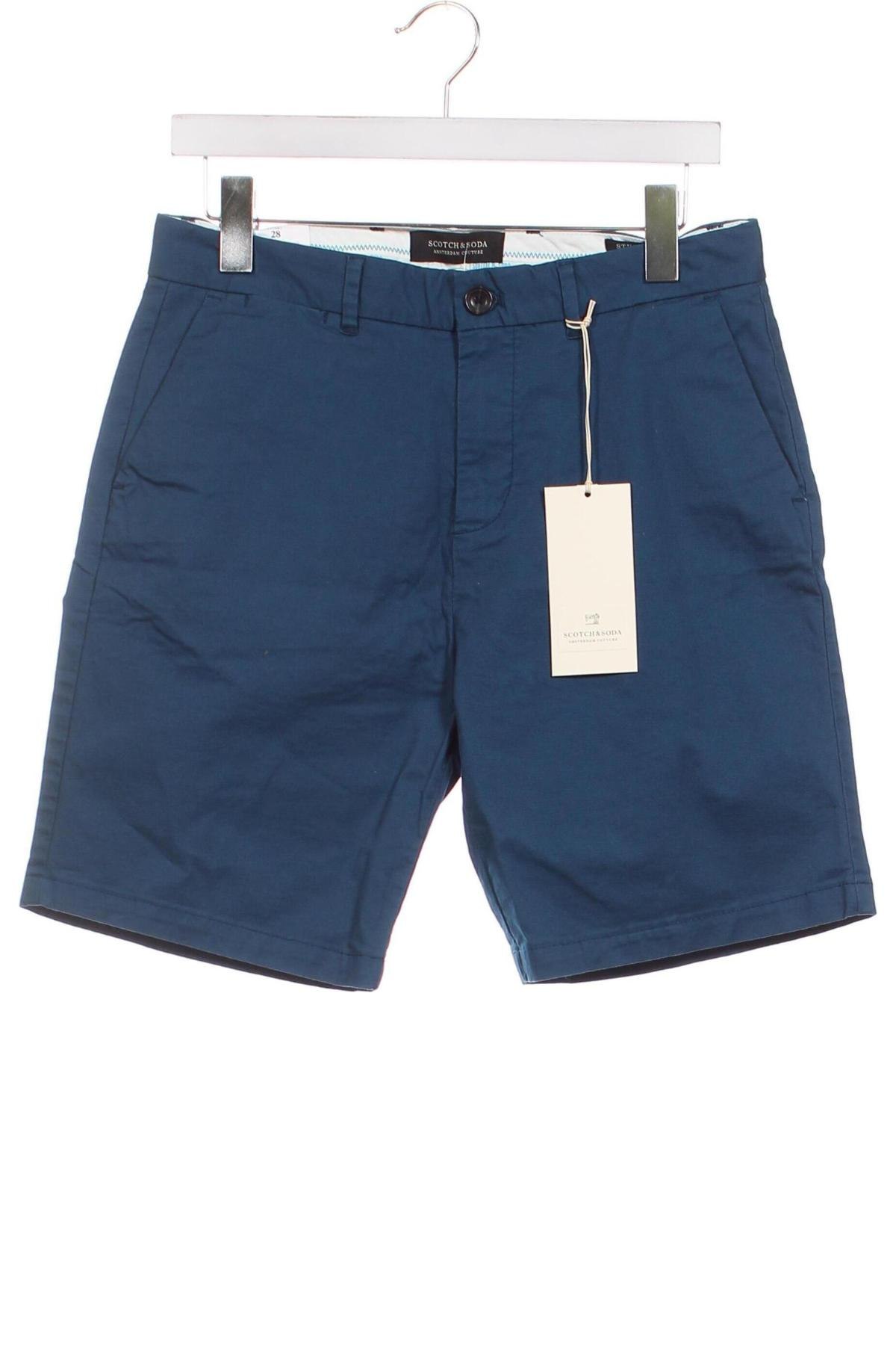 Pantaloni scurți de bărbați Scotch & Soda, Mărime S, Culoare Albastru, Preț 246,71 Lei