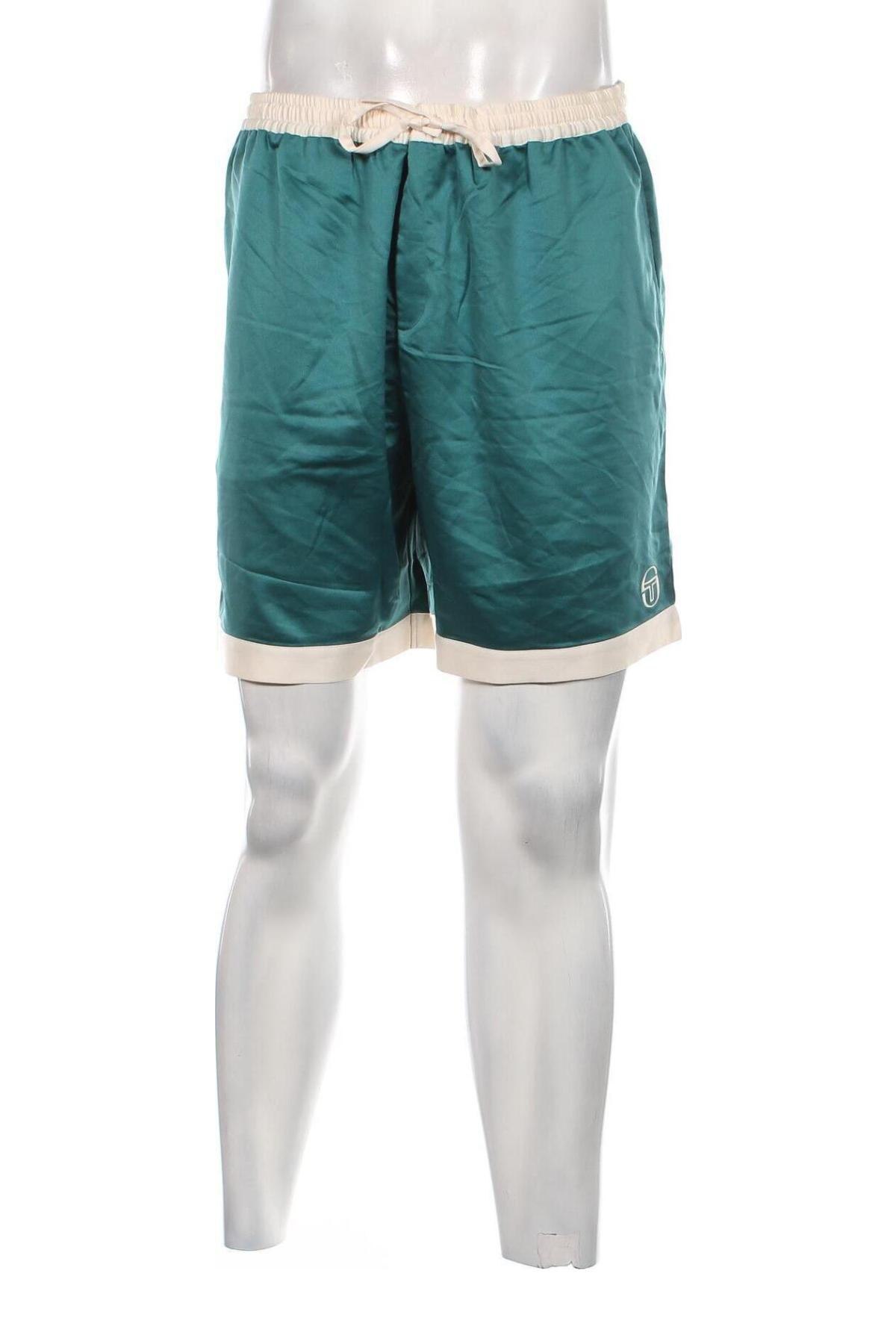 Ανδρικό κοντό παντελόνι Sergio Tacchini, Μέγεθος XXL, Χρώμα Πράσινο, Τιμή 47,94 €