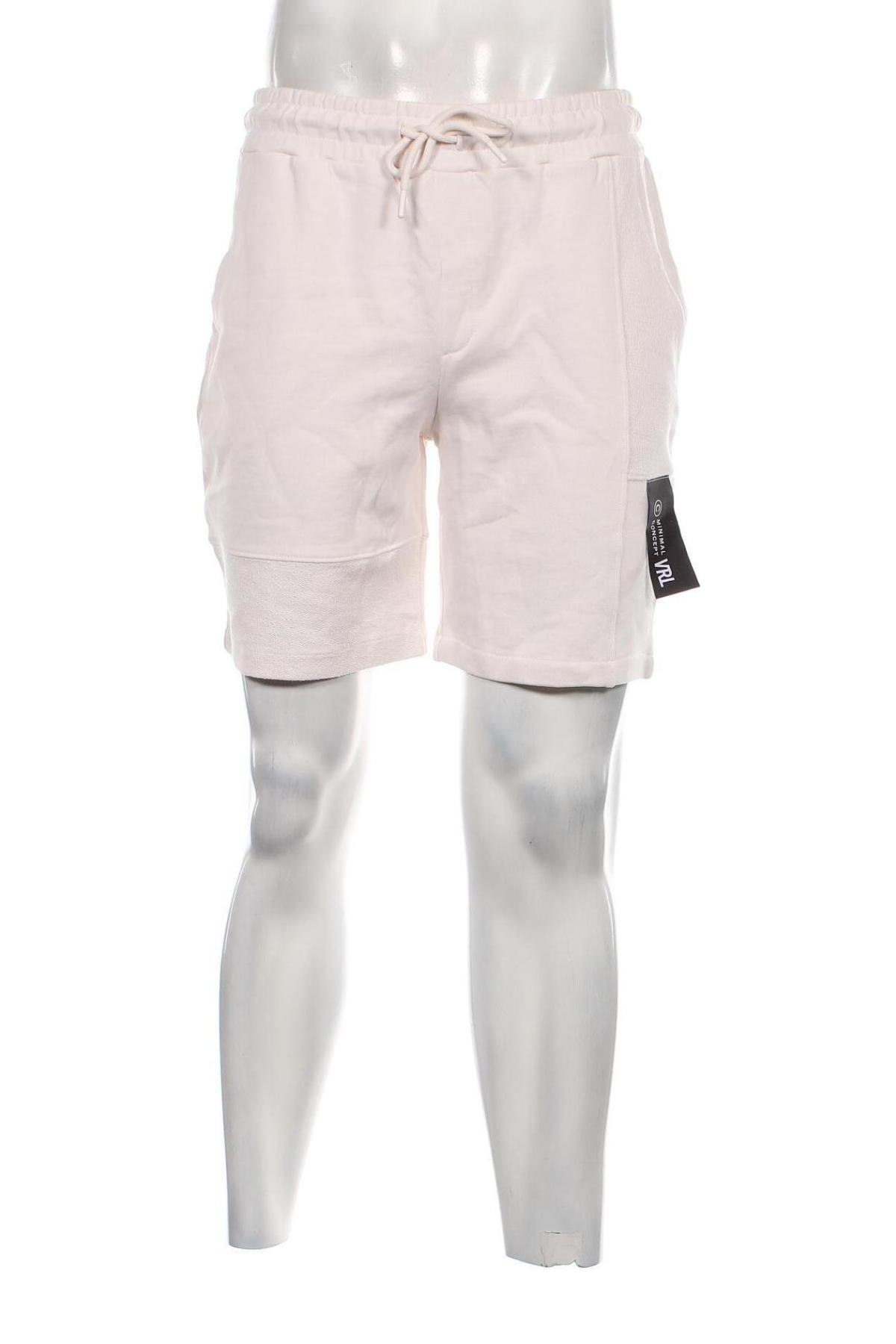 Мъжки къс панталон Viral Vibes, Размер L, Цвят Екрю, Цена 58,00 лв.